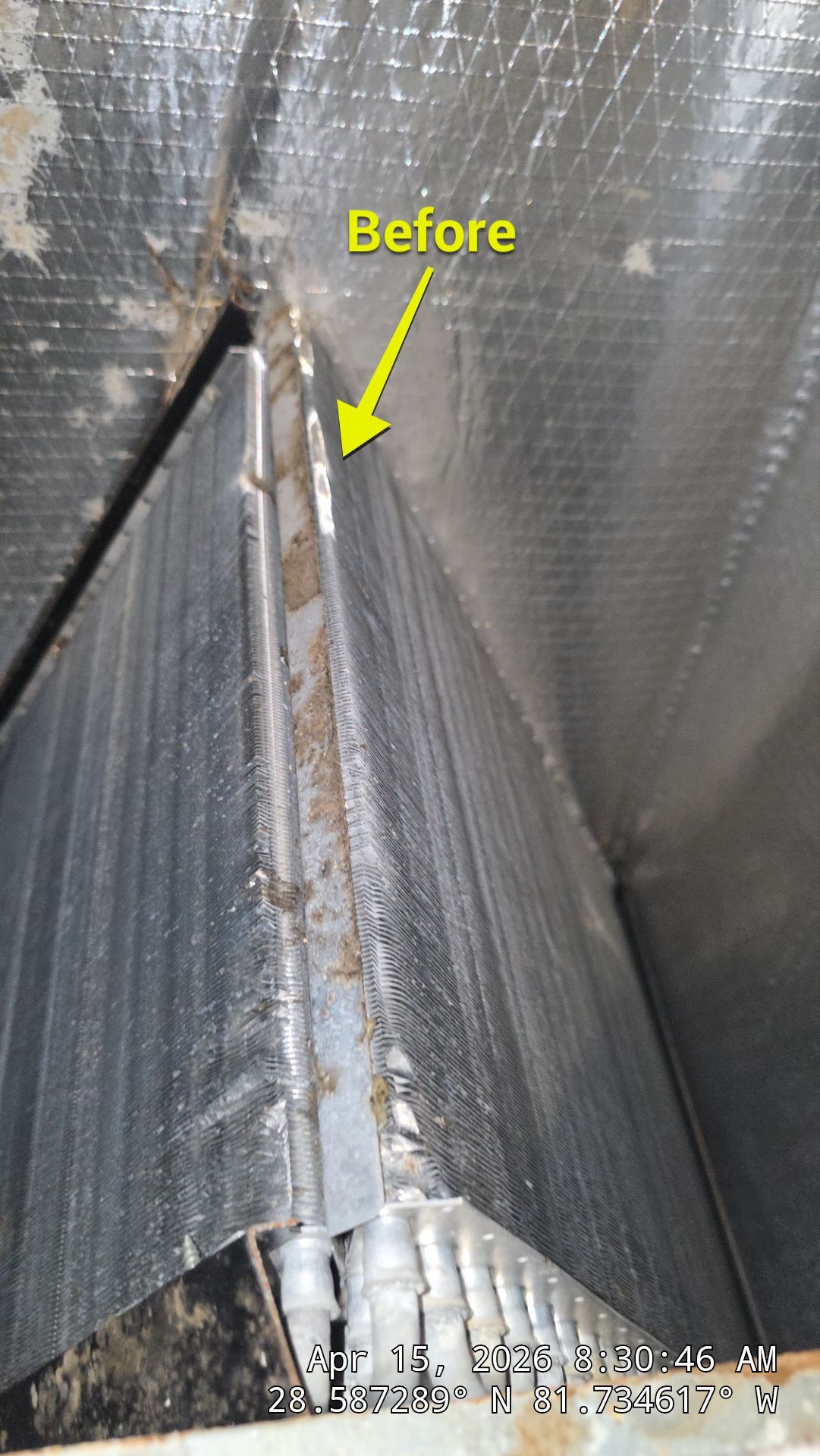 Air Duct Bath Fan Cleaning in Clermont by Hygienic Air, Inc
