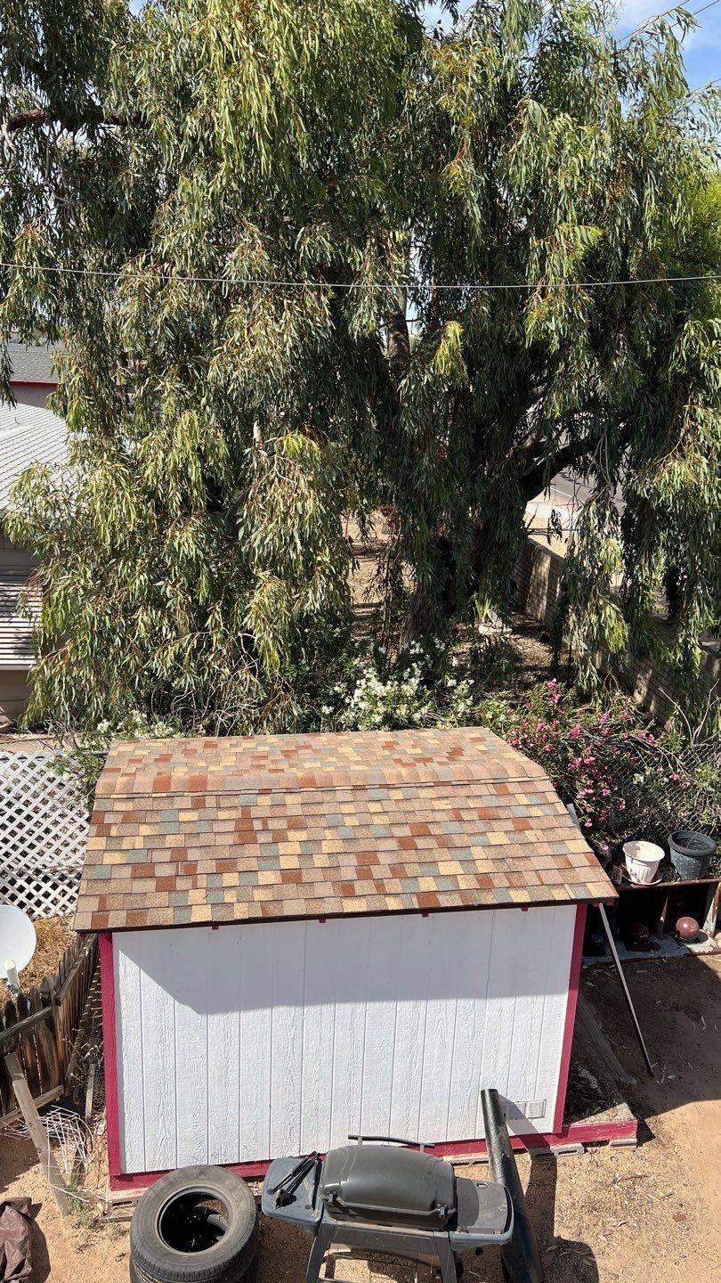 James Full Re-Roof + Shed by All Storm Roofing & Construction