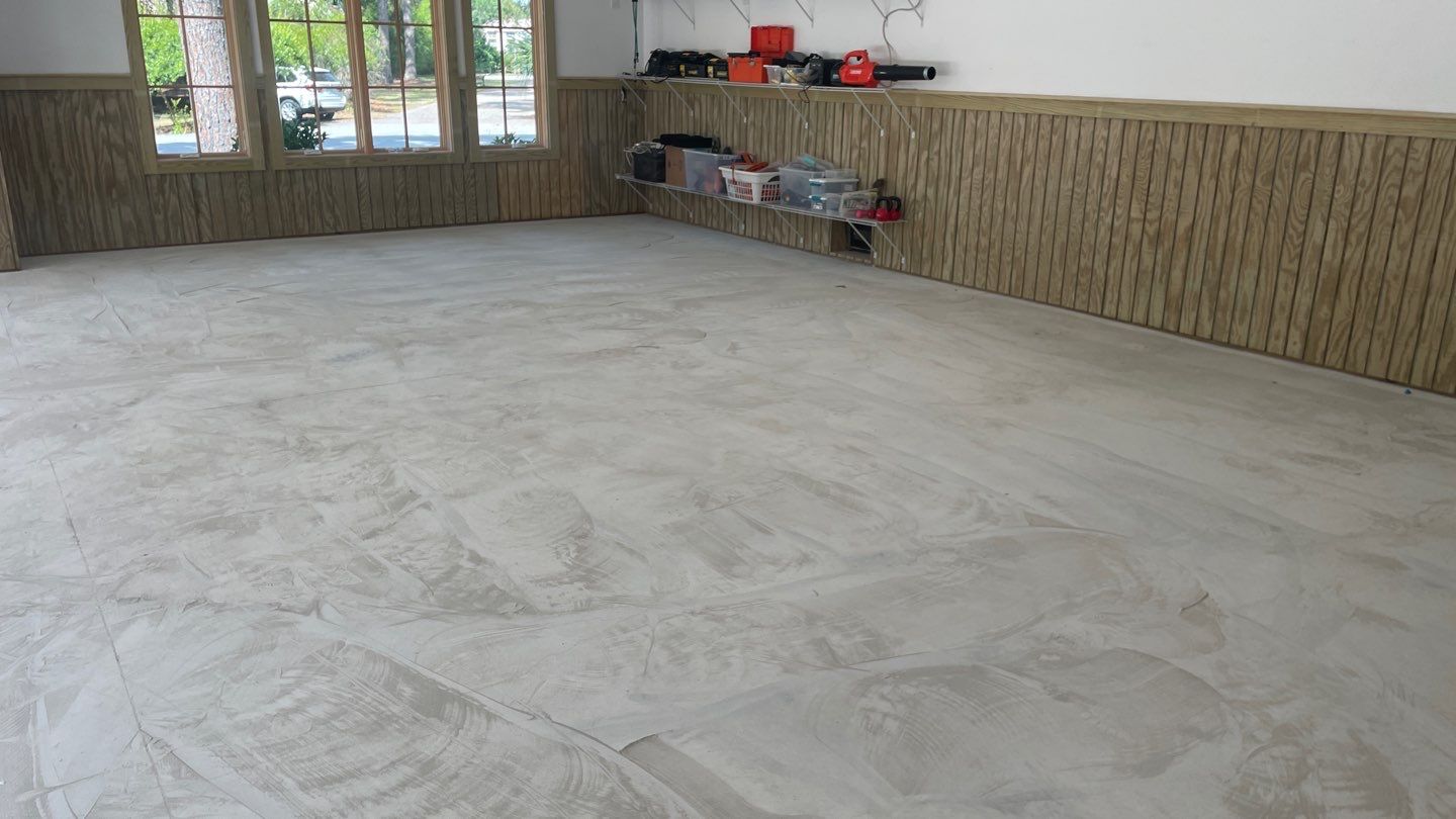 Garage TransFLOORmation using Domino by Innovative Concrete Coatings 