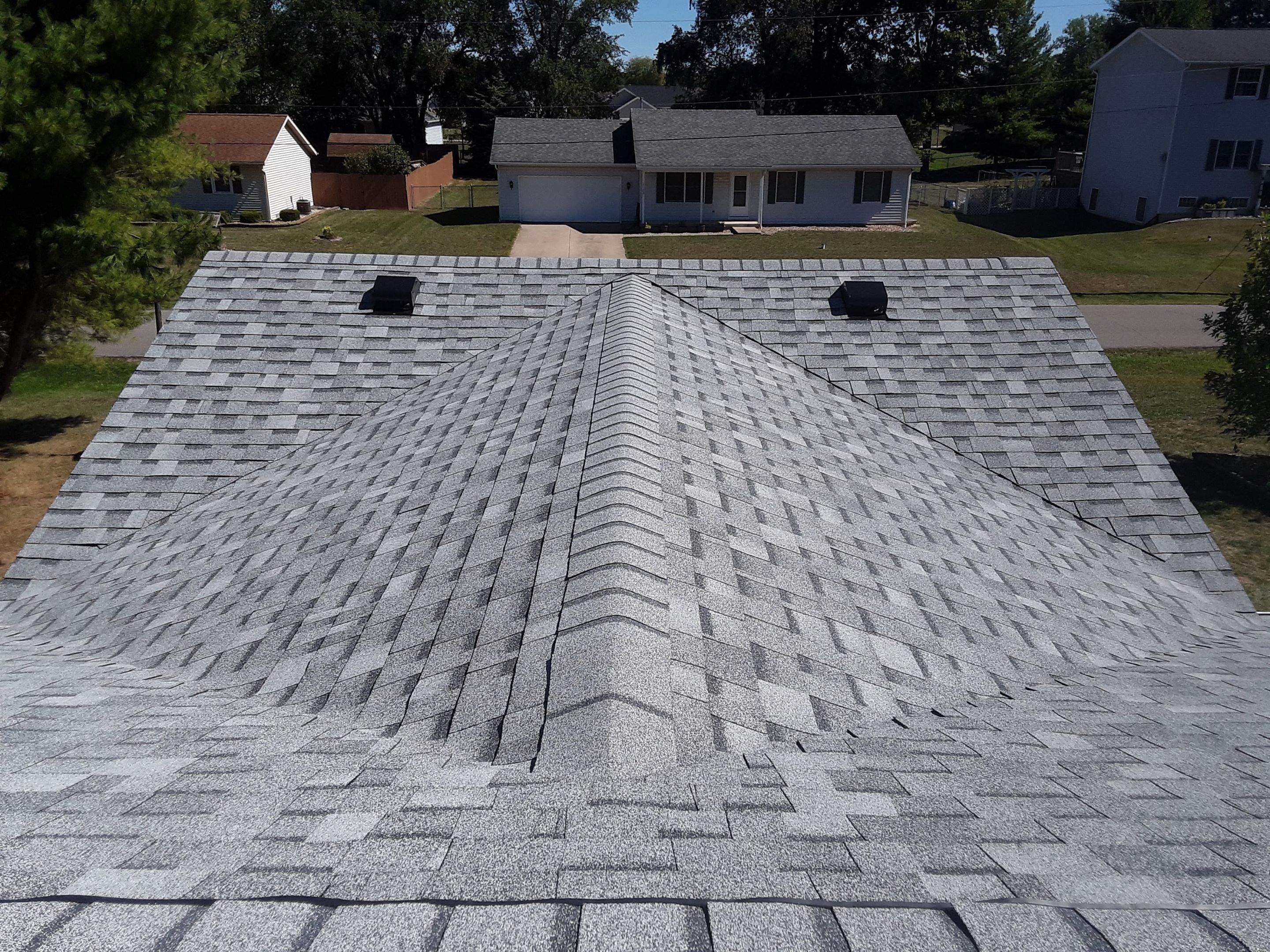 Roof Replacement with Asphalt Shingles in Goshen, IN by CK Superior Roofing