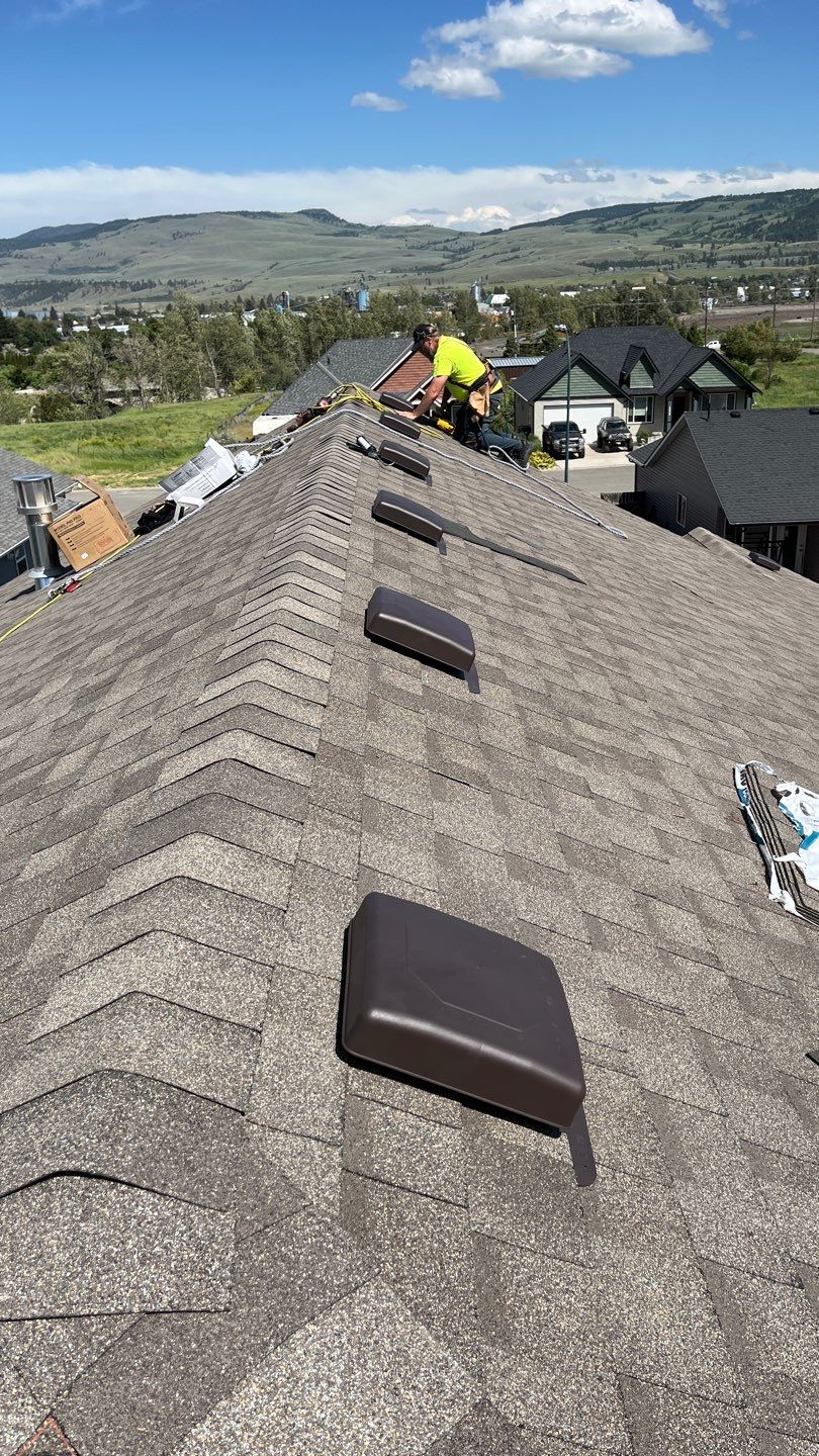 Residential Roofing Installation using IKO Weatherwood shingle by Top Notch Roofing Inc