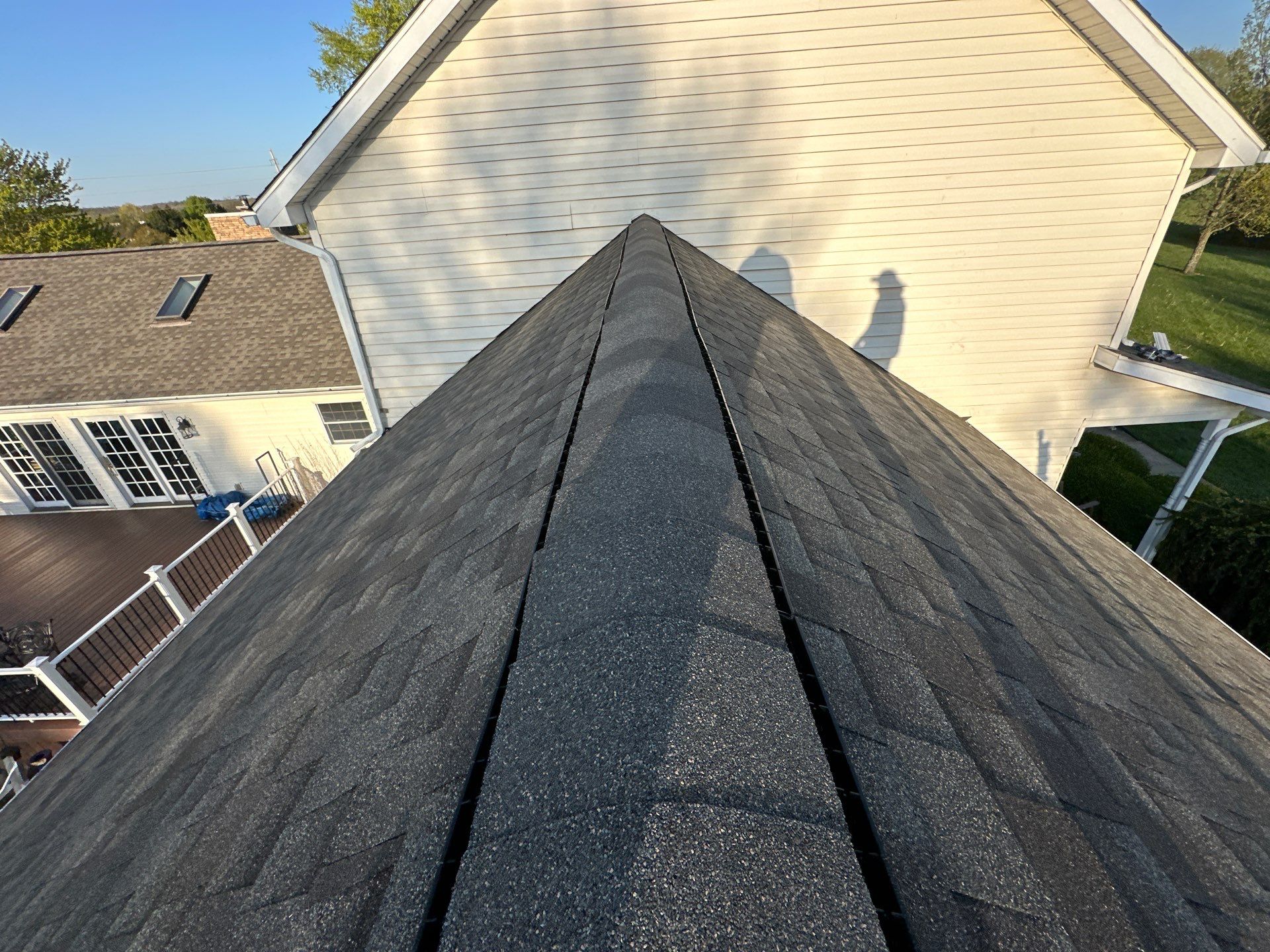 Residential Roofing Installation using Duration Series Shingles - Driftwood by RoofX 