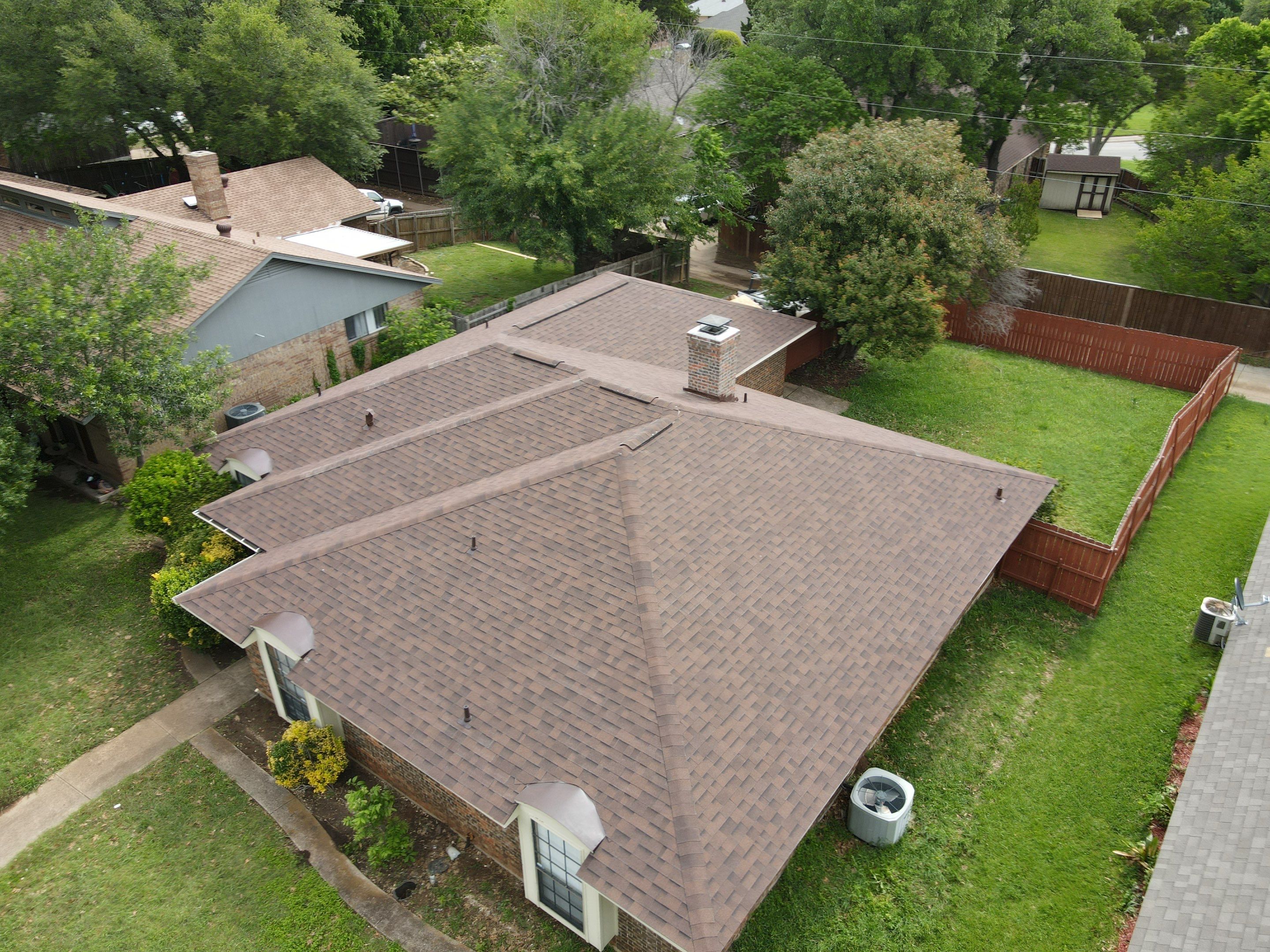 Duncanville Reroof after Storm by Berry Good Roofing