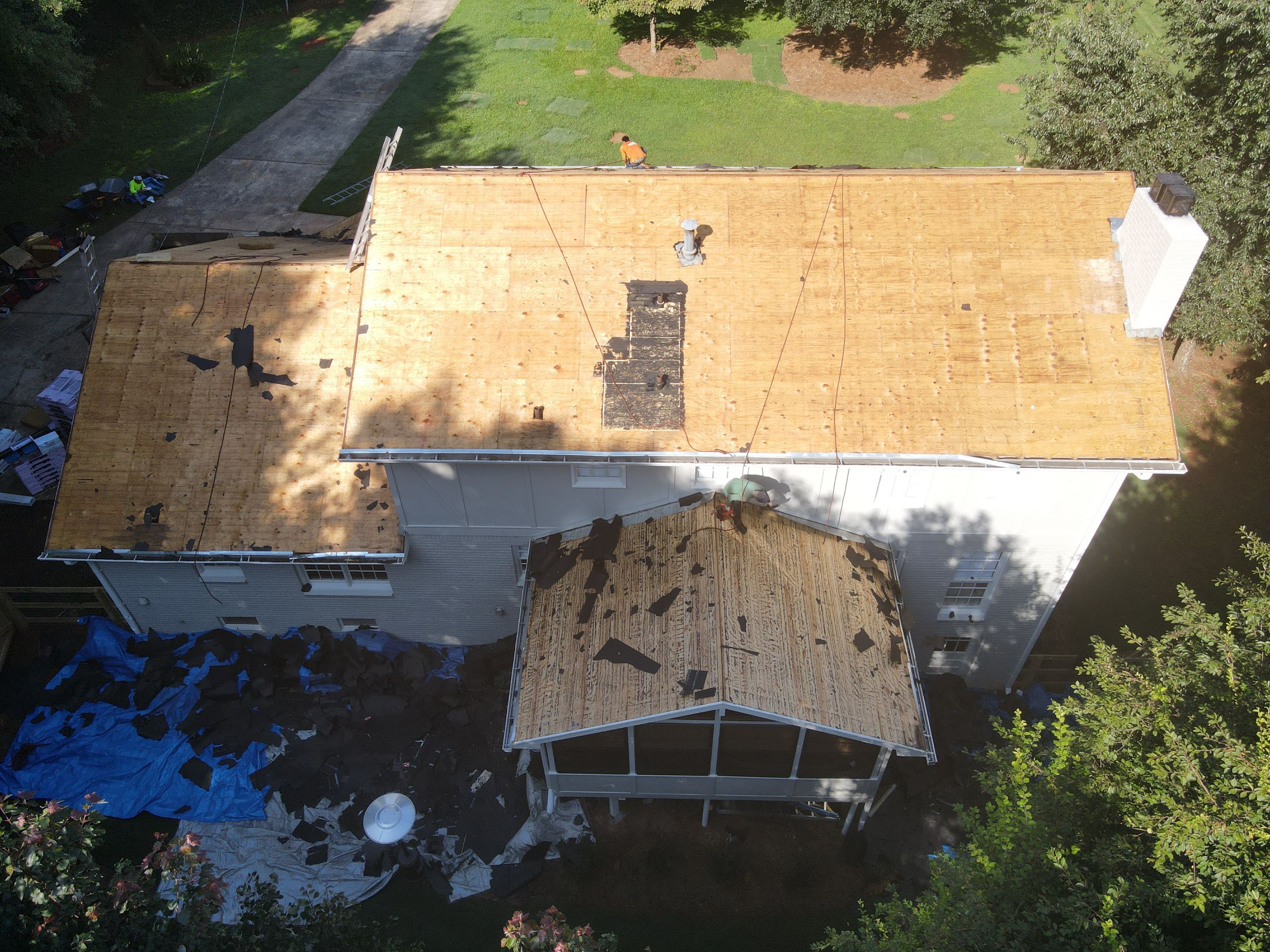 Residential Roofing Installation using Owens Corning by Inspector Roofing and Restoration