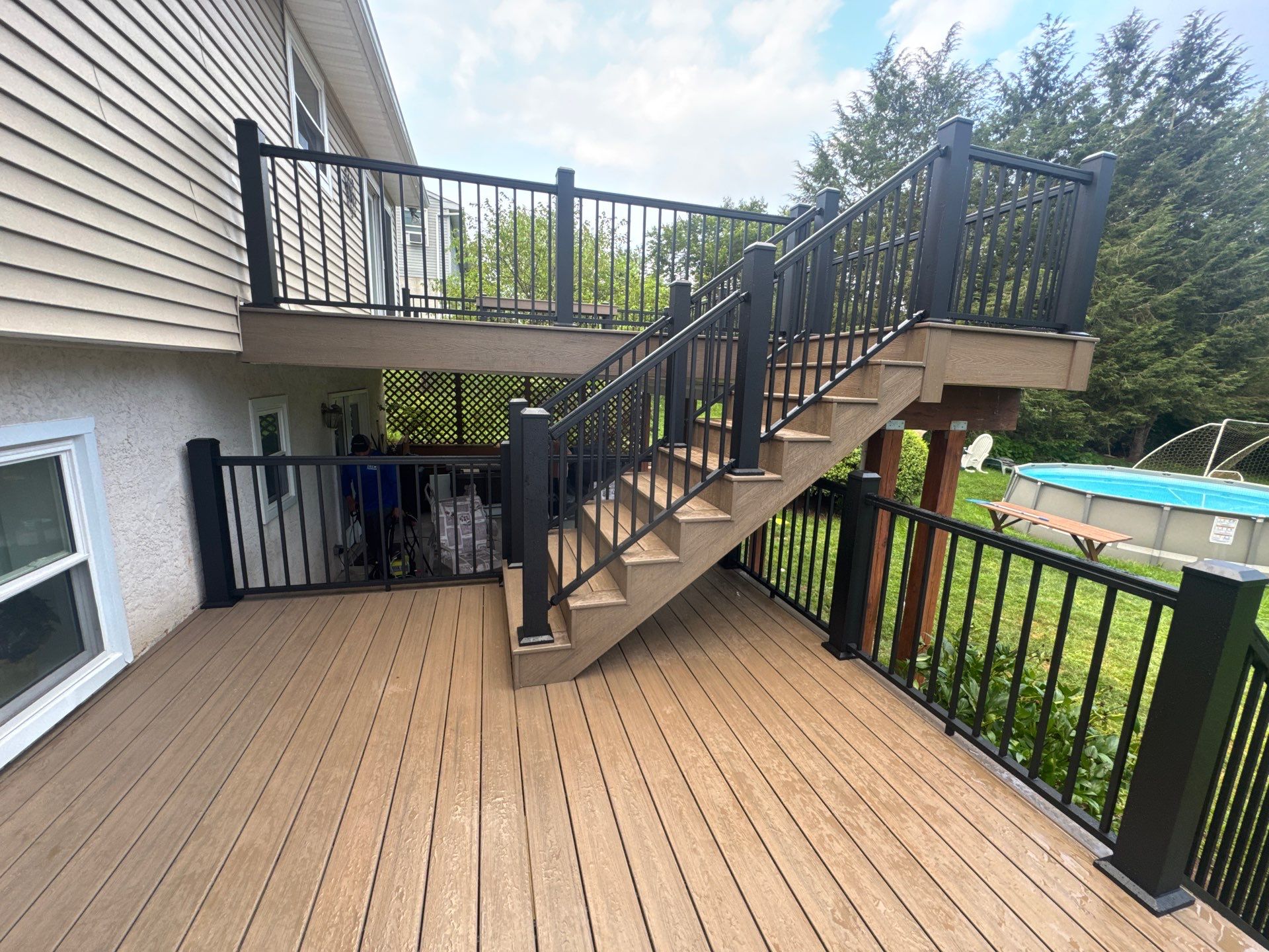 Project in Pottstown by deck guardian