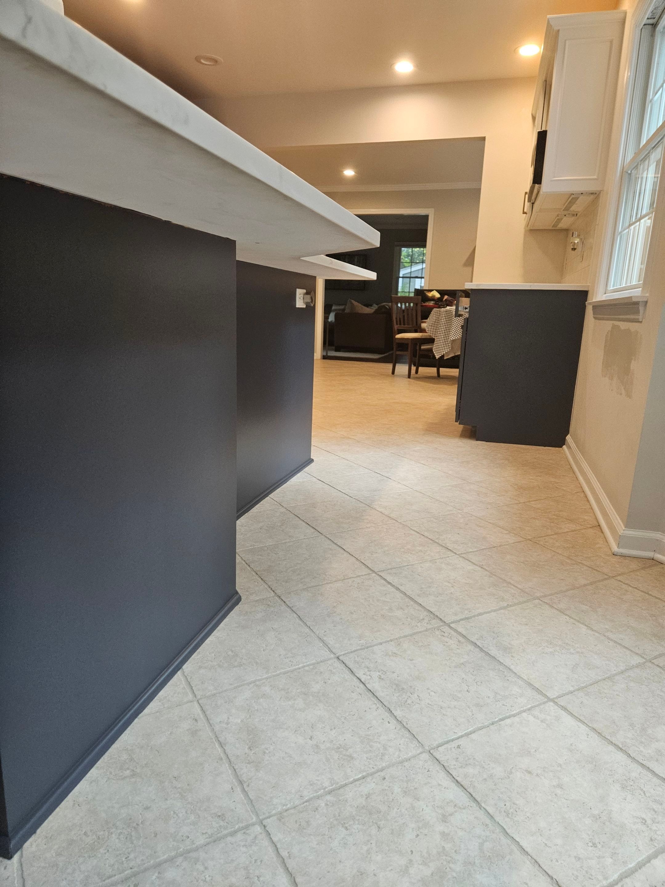 Chic Kitchen Cabinet Refinishing Project by Spectrum Painting, LLC