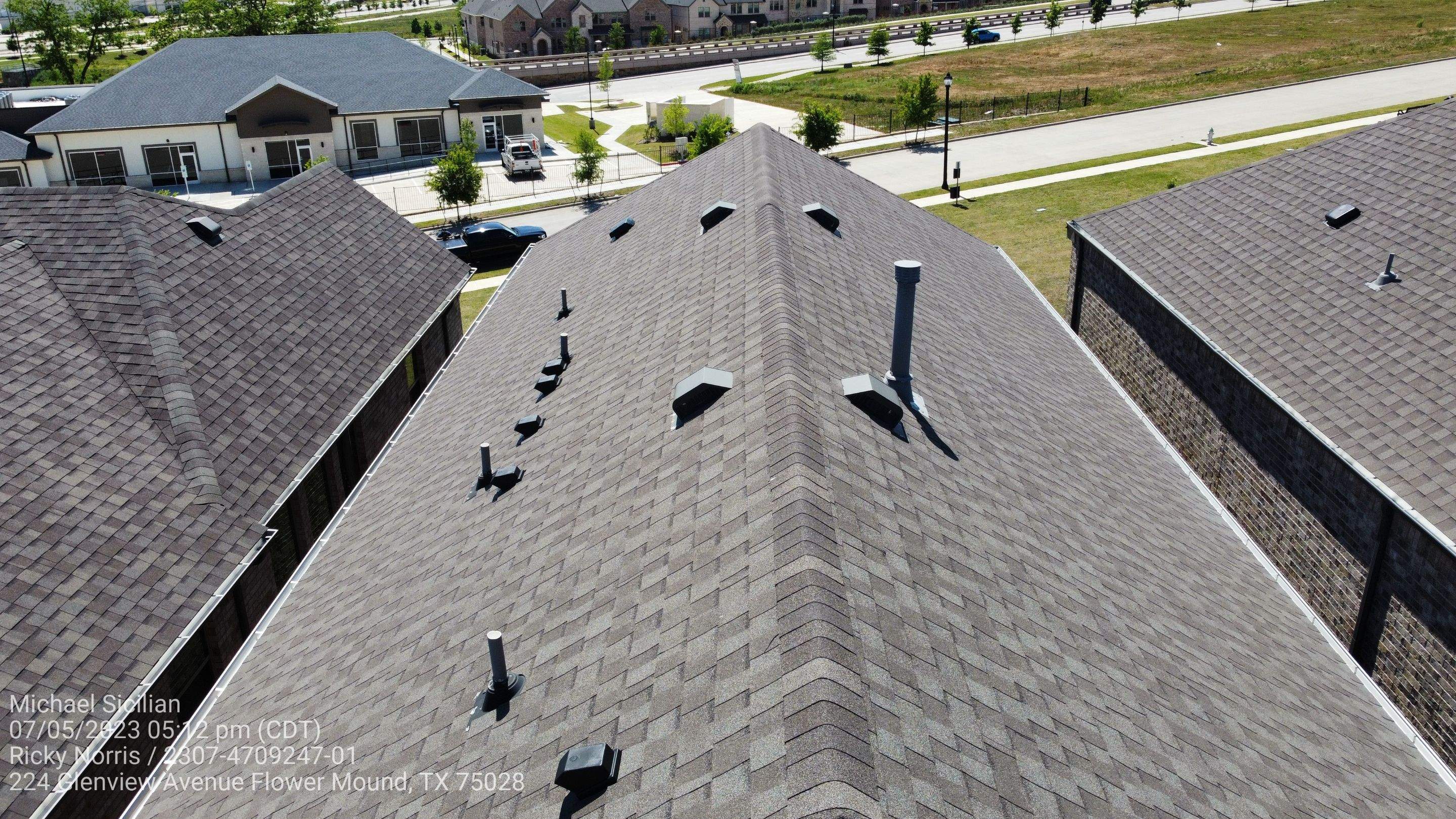 Project in Flower Mound by Zeus Exteriors
