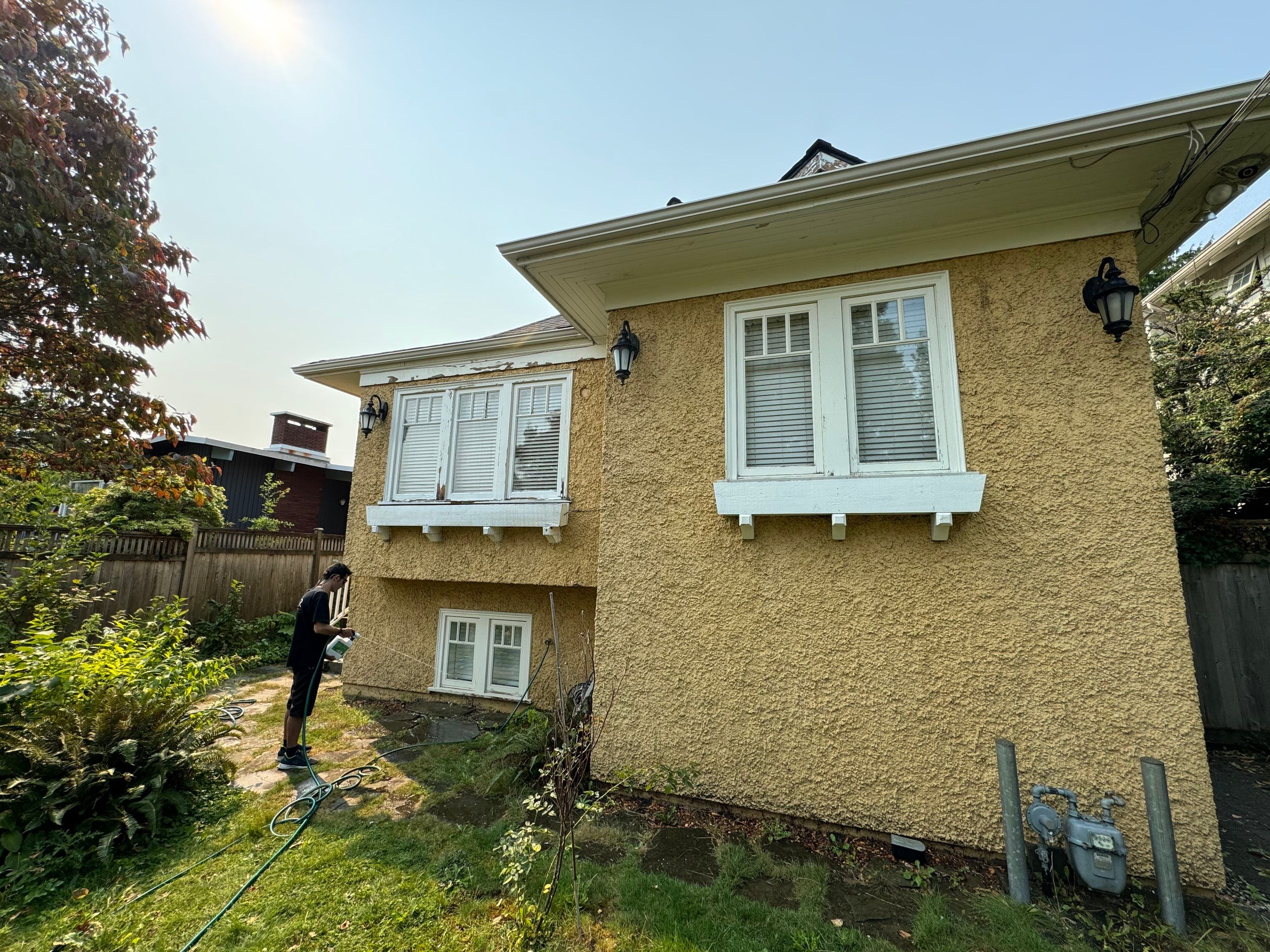 Fascia & Trim Painting - 25th st-  West Vancouver by YVR Construction Group