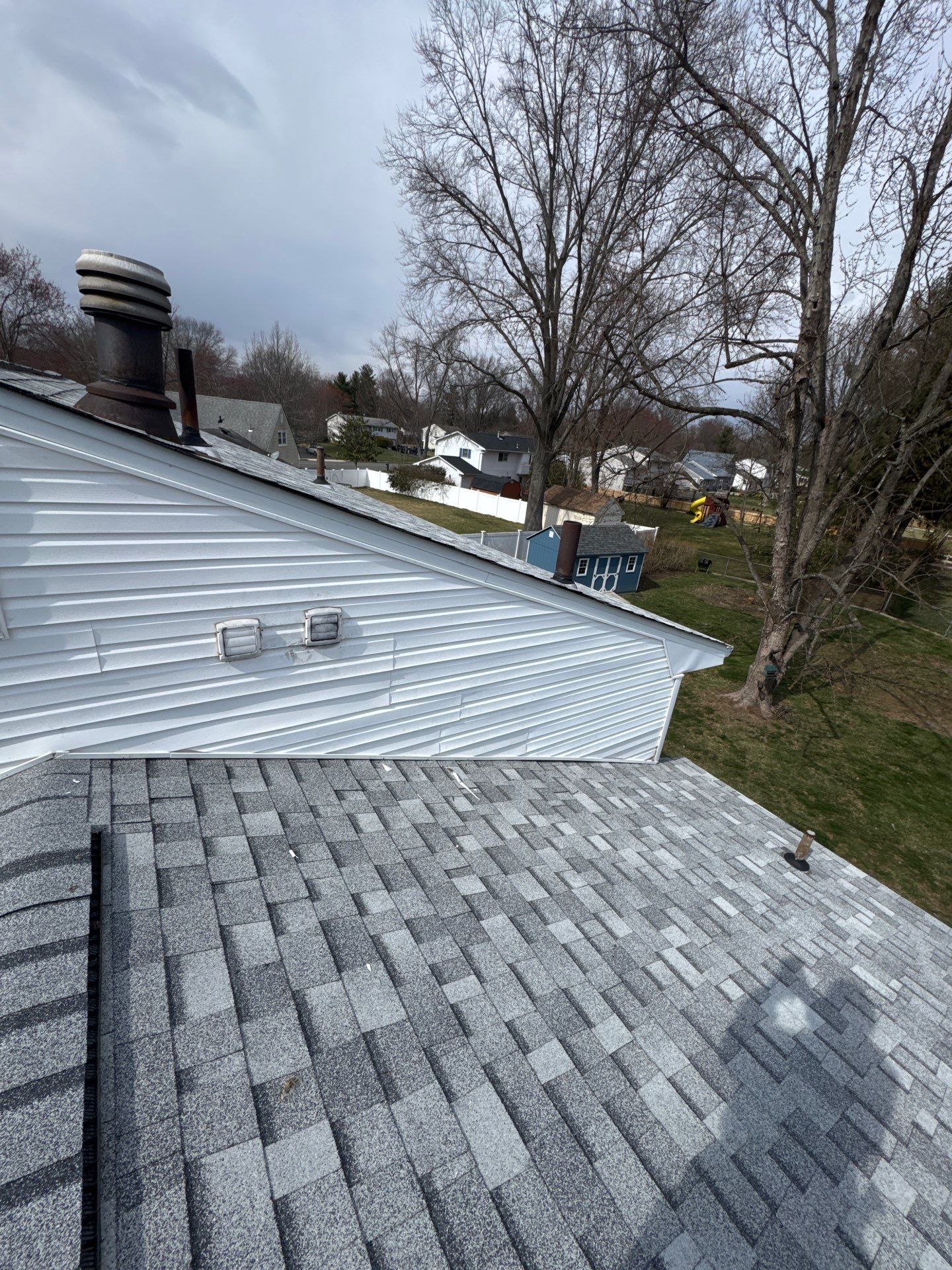 Silver Birch Shingles by Reimagine Roofing