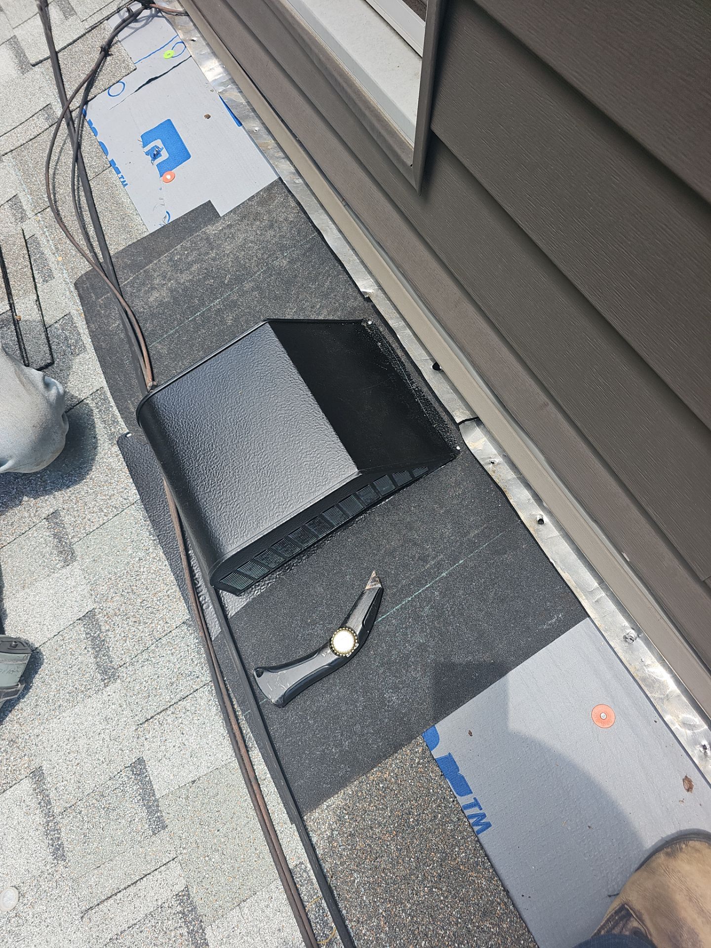 Roof Repair - Vent, Siding, and Chimney Flashing and Partial Roof Replacement by Winchester Roofing