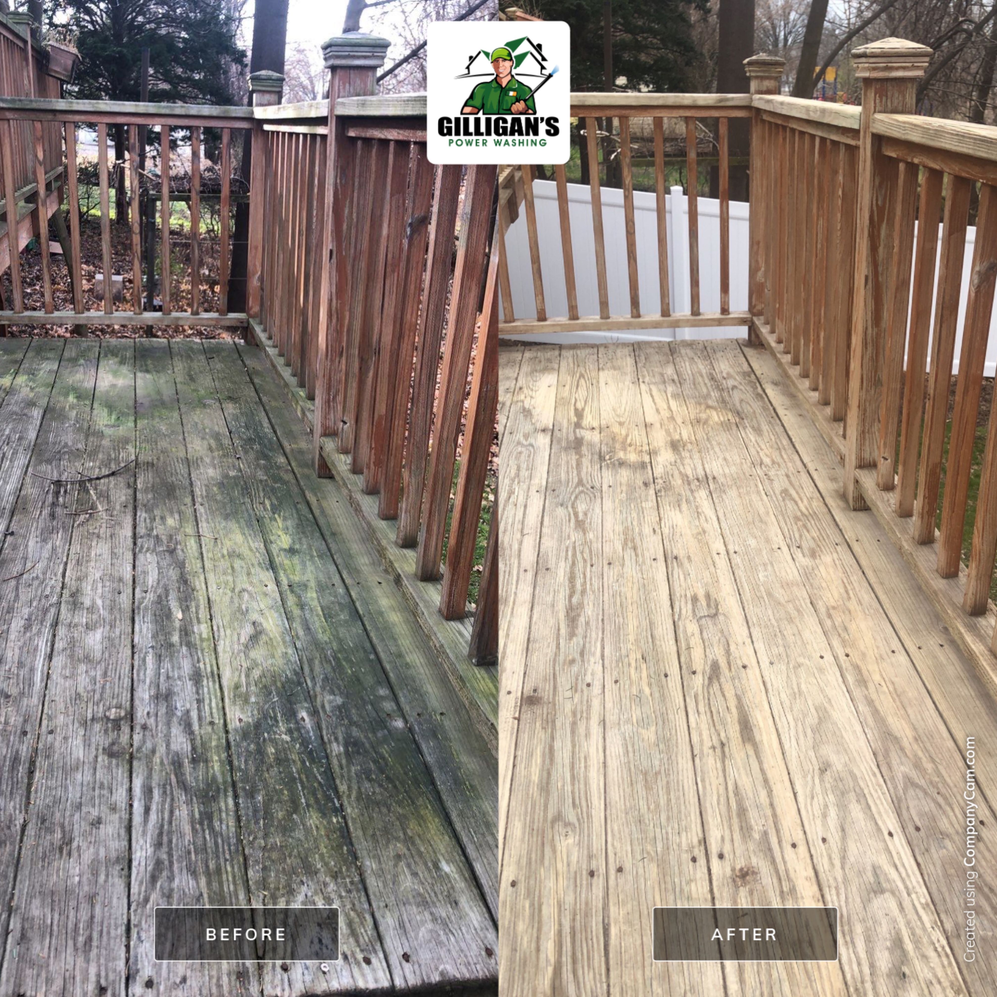 Exterior Cleaning using Softwashing by Gilligan’s Power washing