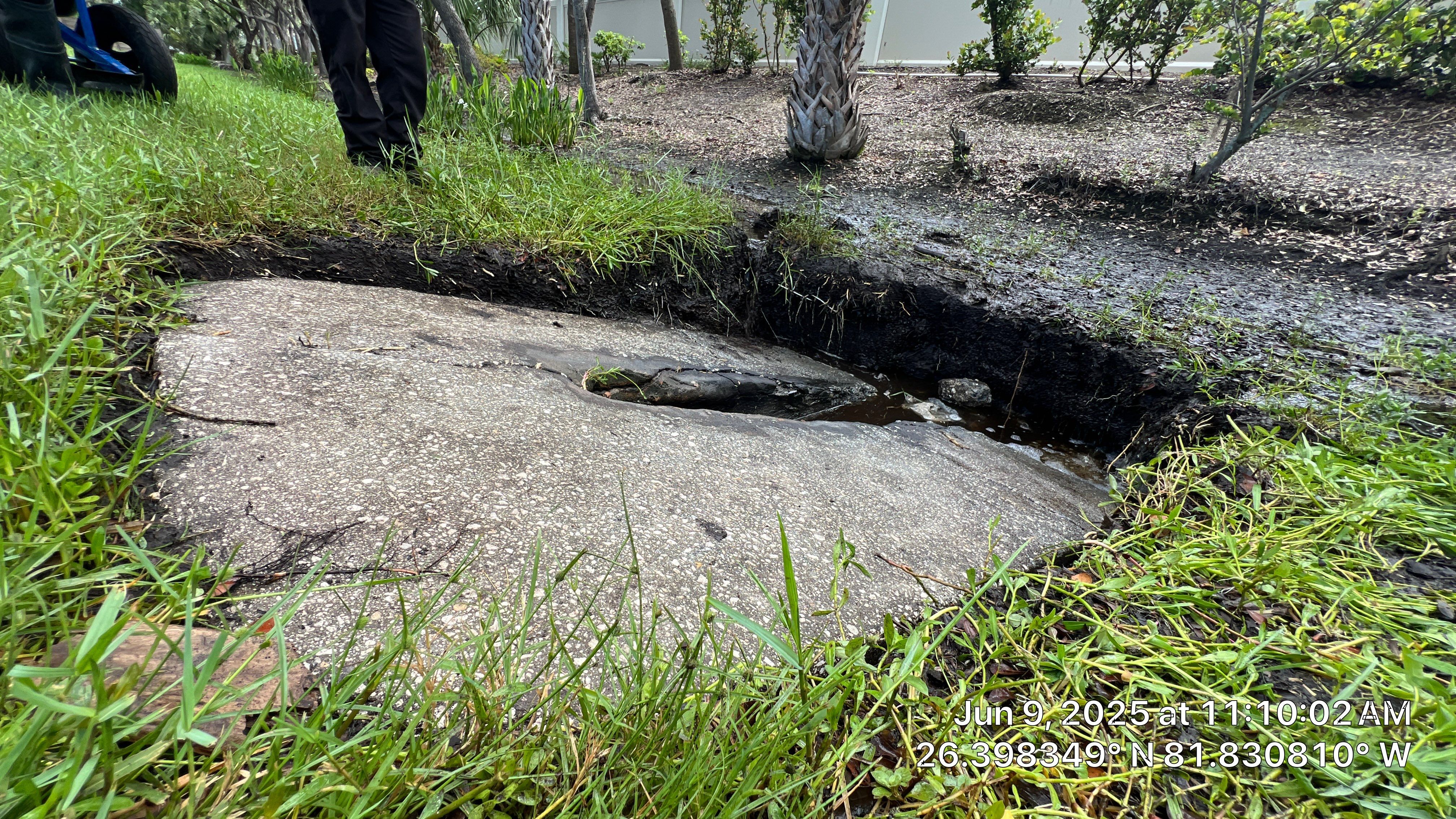 Pelican Landing Beach Parking Lot Stormwater System Maintenance by Don Mar, Inc. Storm Water Solutions