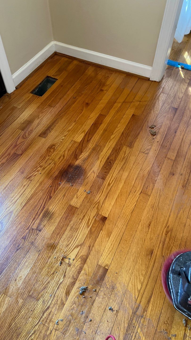 Hardwood Renewal  using Finish Em by Monster Clean