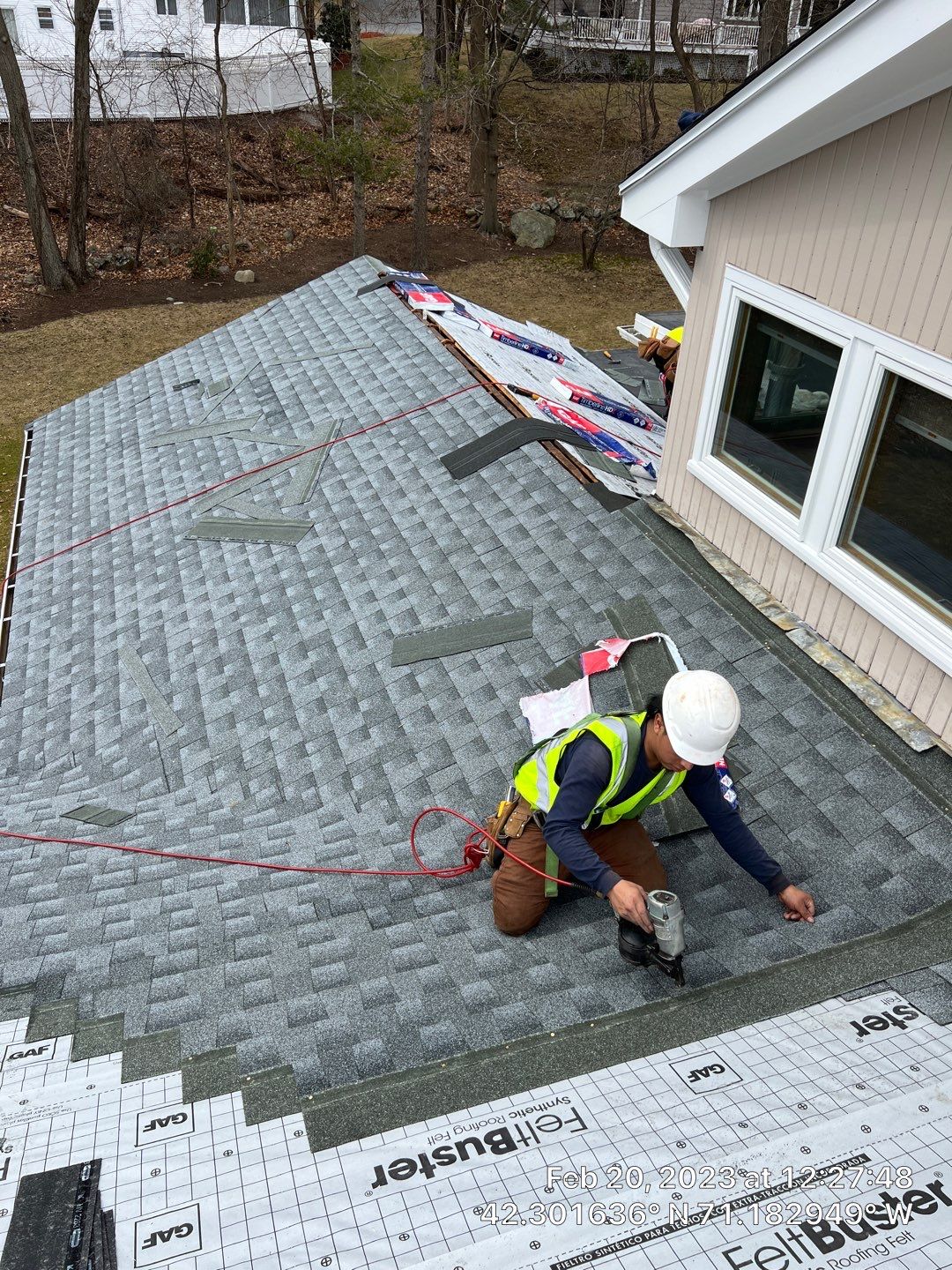 Residential Roofing Installation using GAF Timberline HDZ  by Loyalty Exterior Solutions 