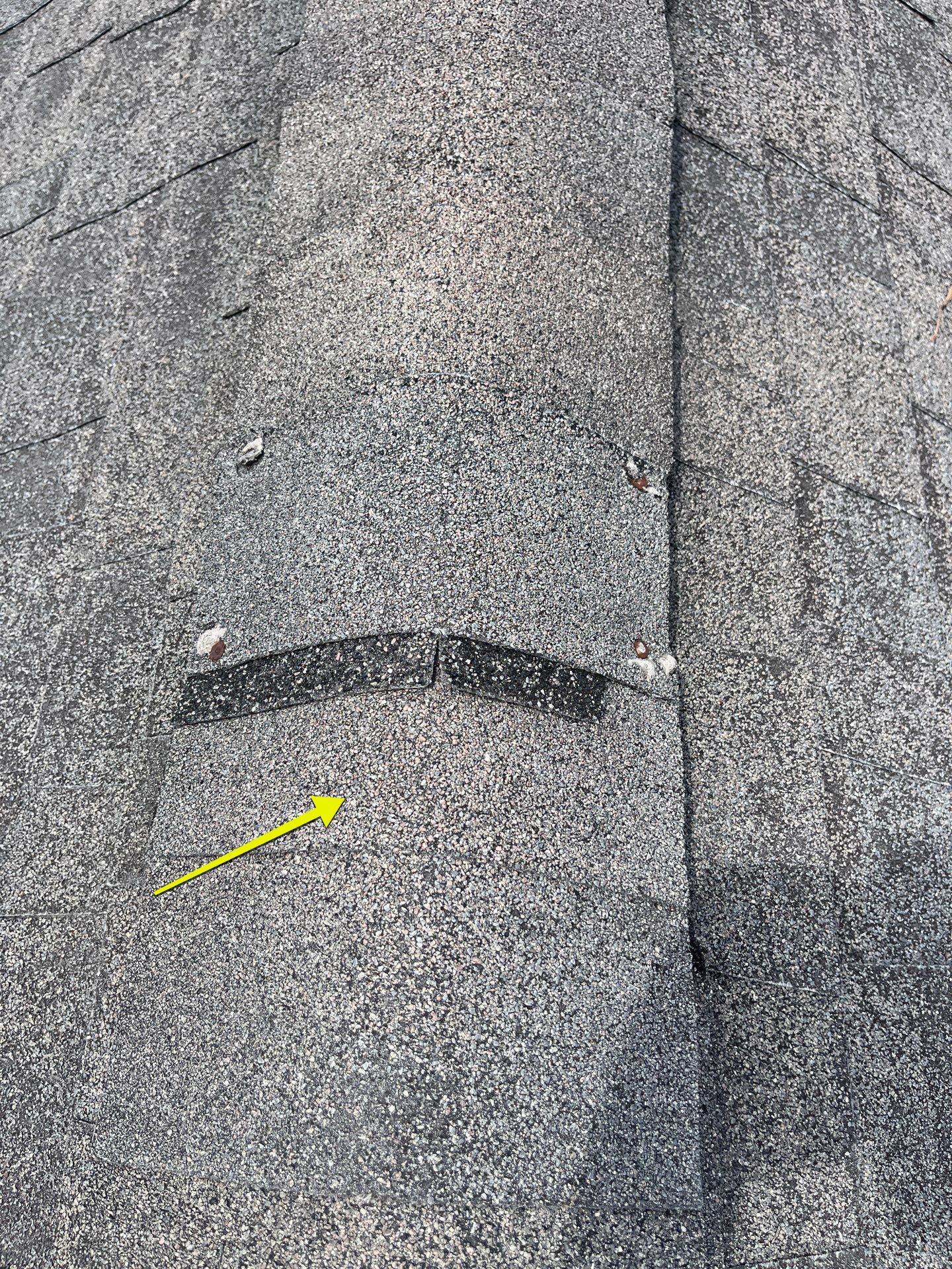 Hail Damage using Owen's Corning Duration (Lifetime) Shingles by Roof Repair Company