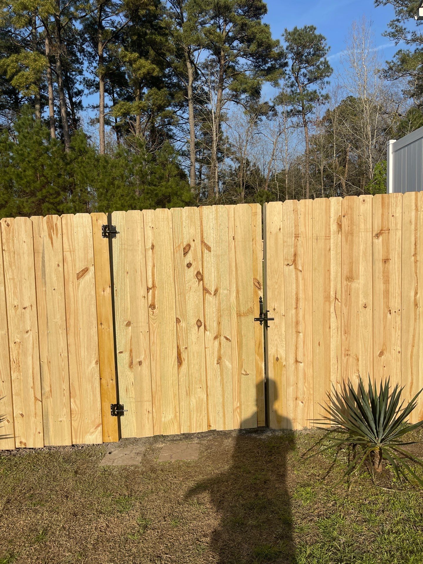 Project in New Bern by Superior Fence and Rail
