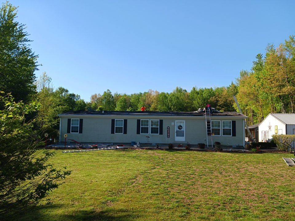 Residential Roofing Installation using Owens Corning Estate Gray Duration by Storm Contracting 