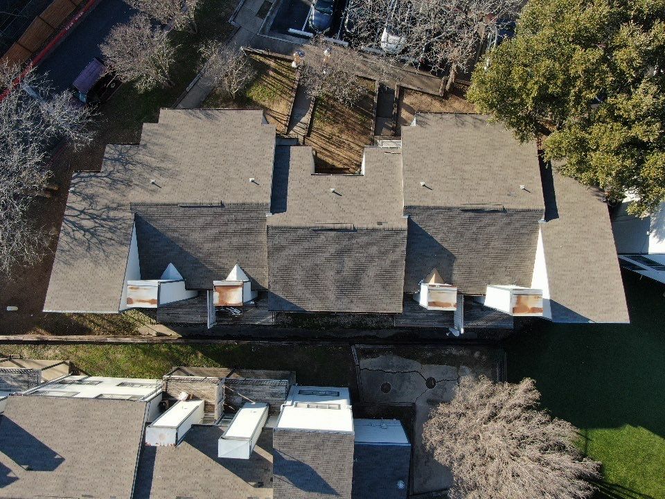 Apartment Roofing Repairs using Certainteed xt25 by Becker Roofing and Exteriors