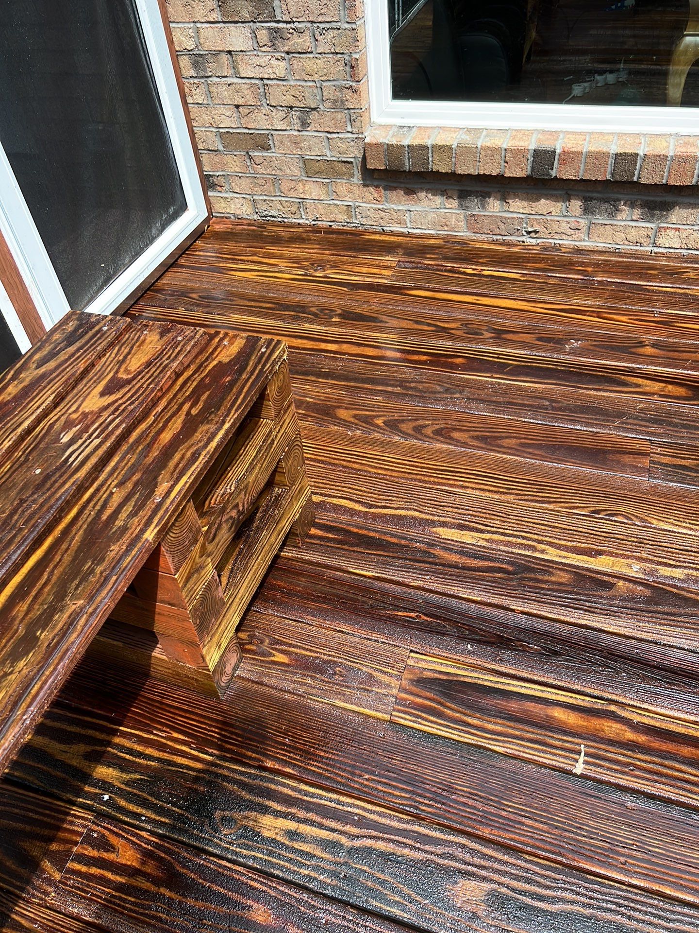 Weathered Deck using Wood Sealant by DuraSeal