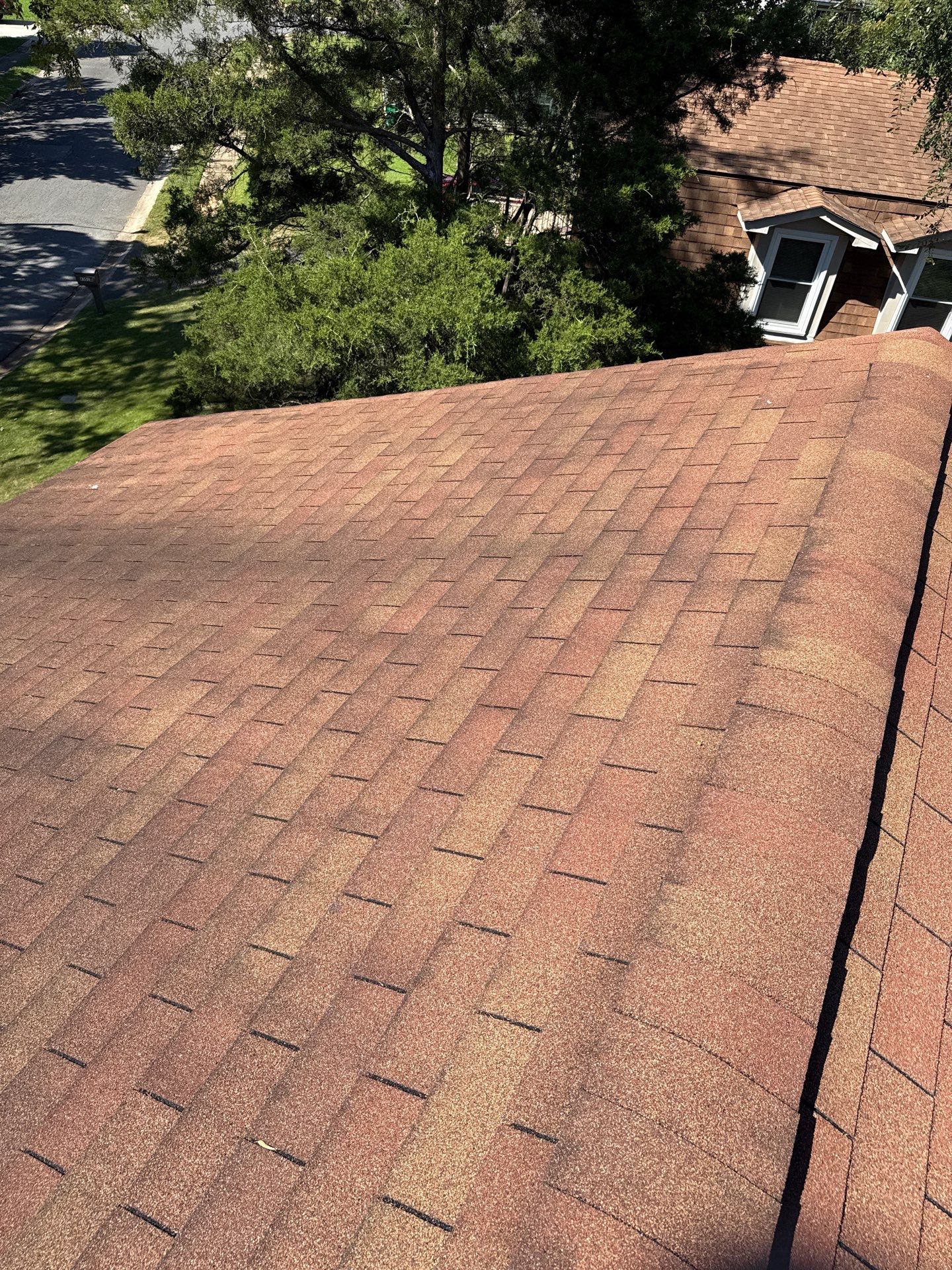 Roof replacement by wind damage by Just Brilliant Restoration JBR