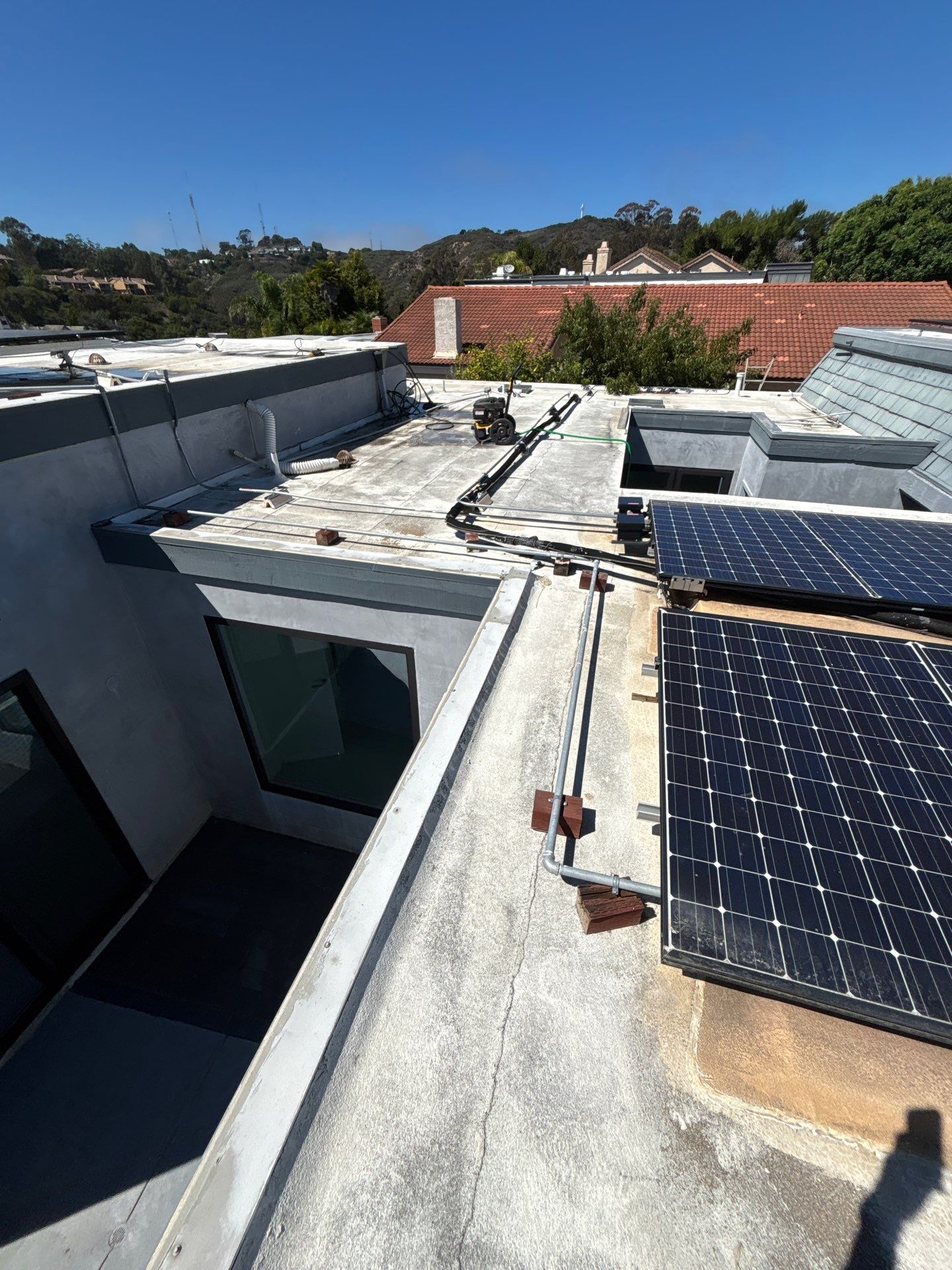 La Jolla Silicone Roof Restoration | Uniflex 20-Year Roof Coating System by Zenith Roofing Services