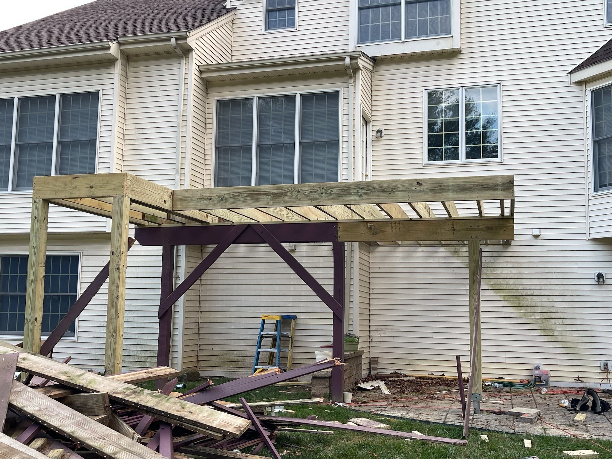 New deck in Raritan Township, New Jersey by deck guardian