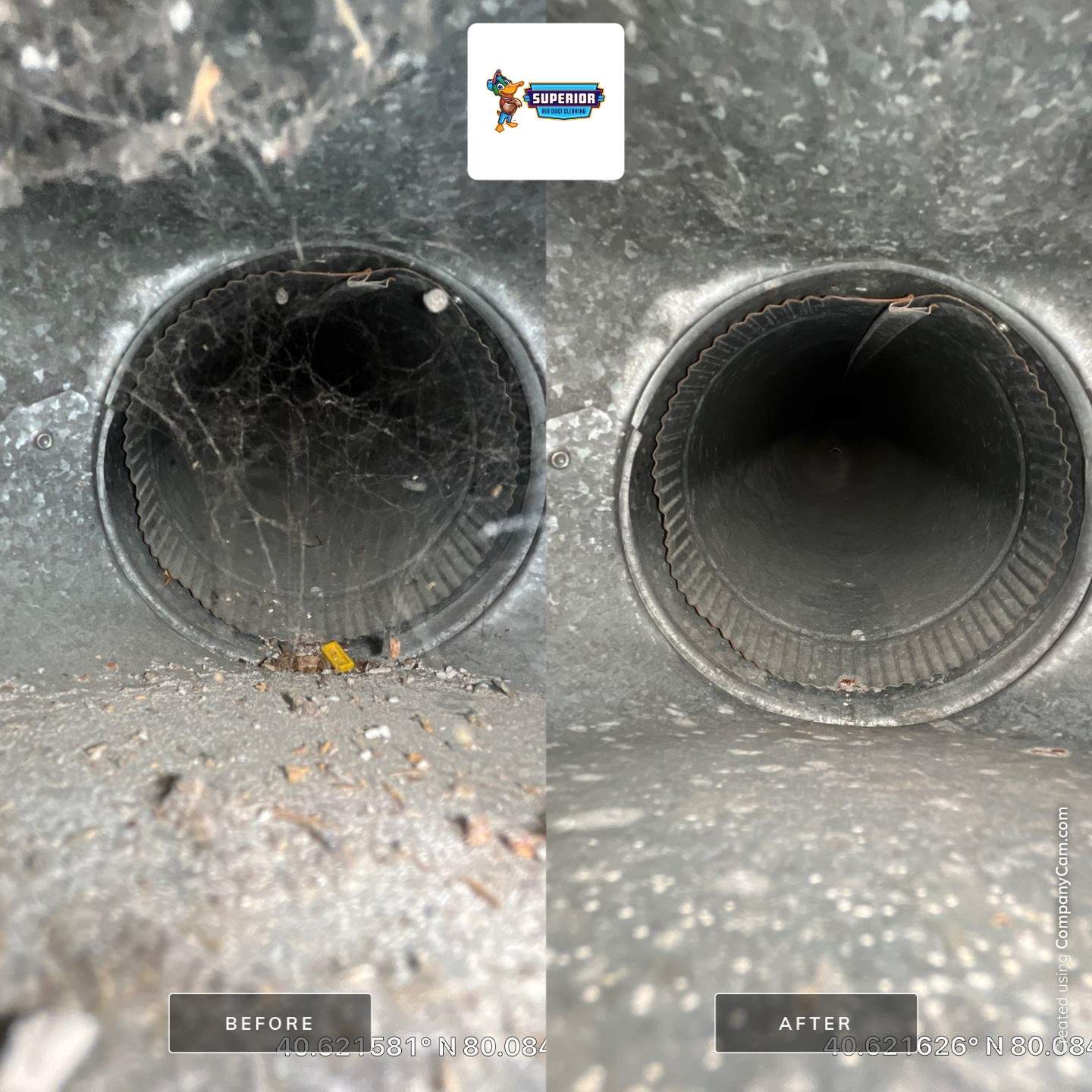 Air Duct & Dryer Vent Cleaning With a Vacuum Truck in Wexford, PA by Superior Air Duct Cleaning