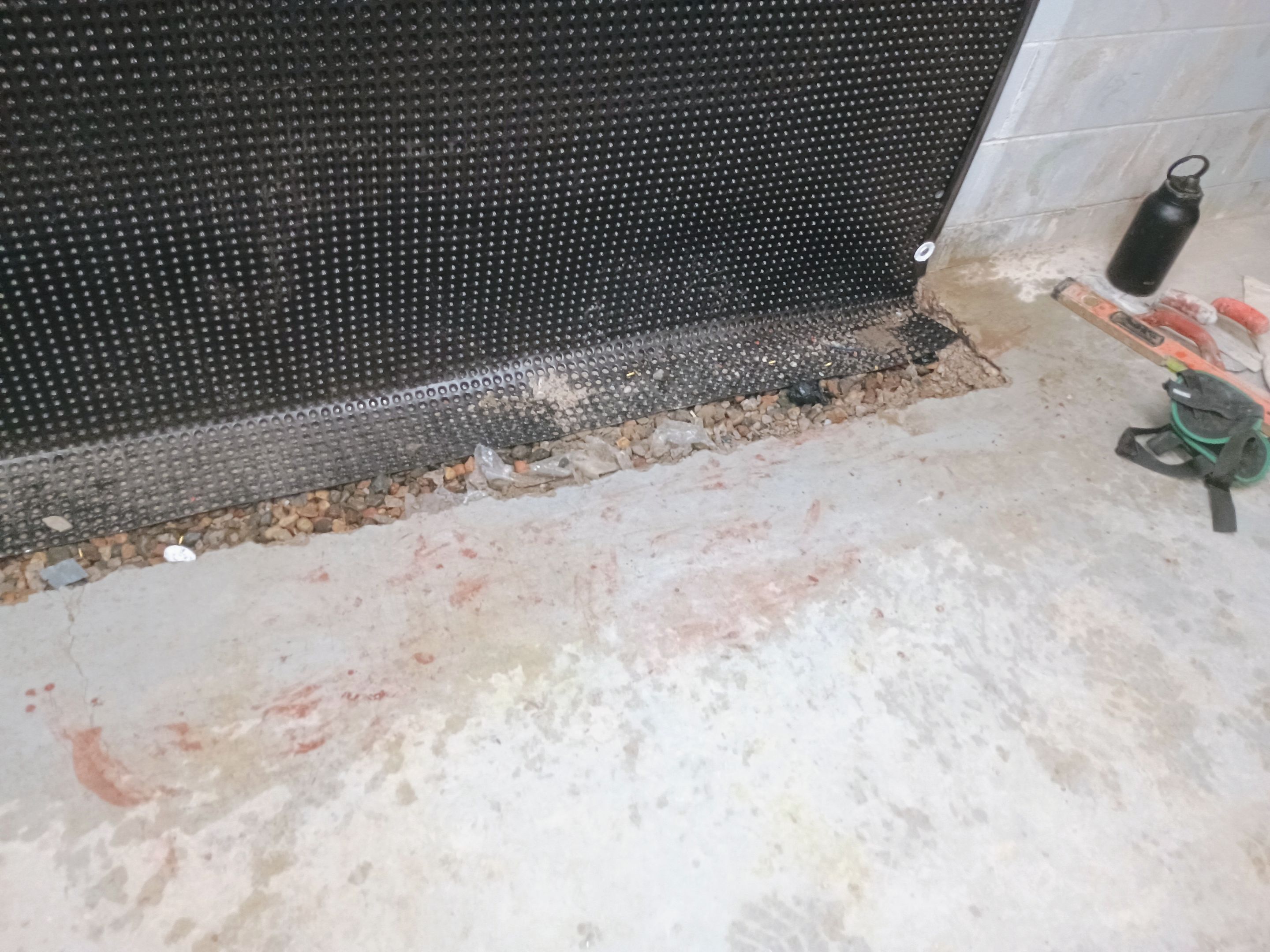 Depressurizing Denny's Basement Wall by Waterproofing Northeast