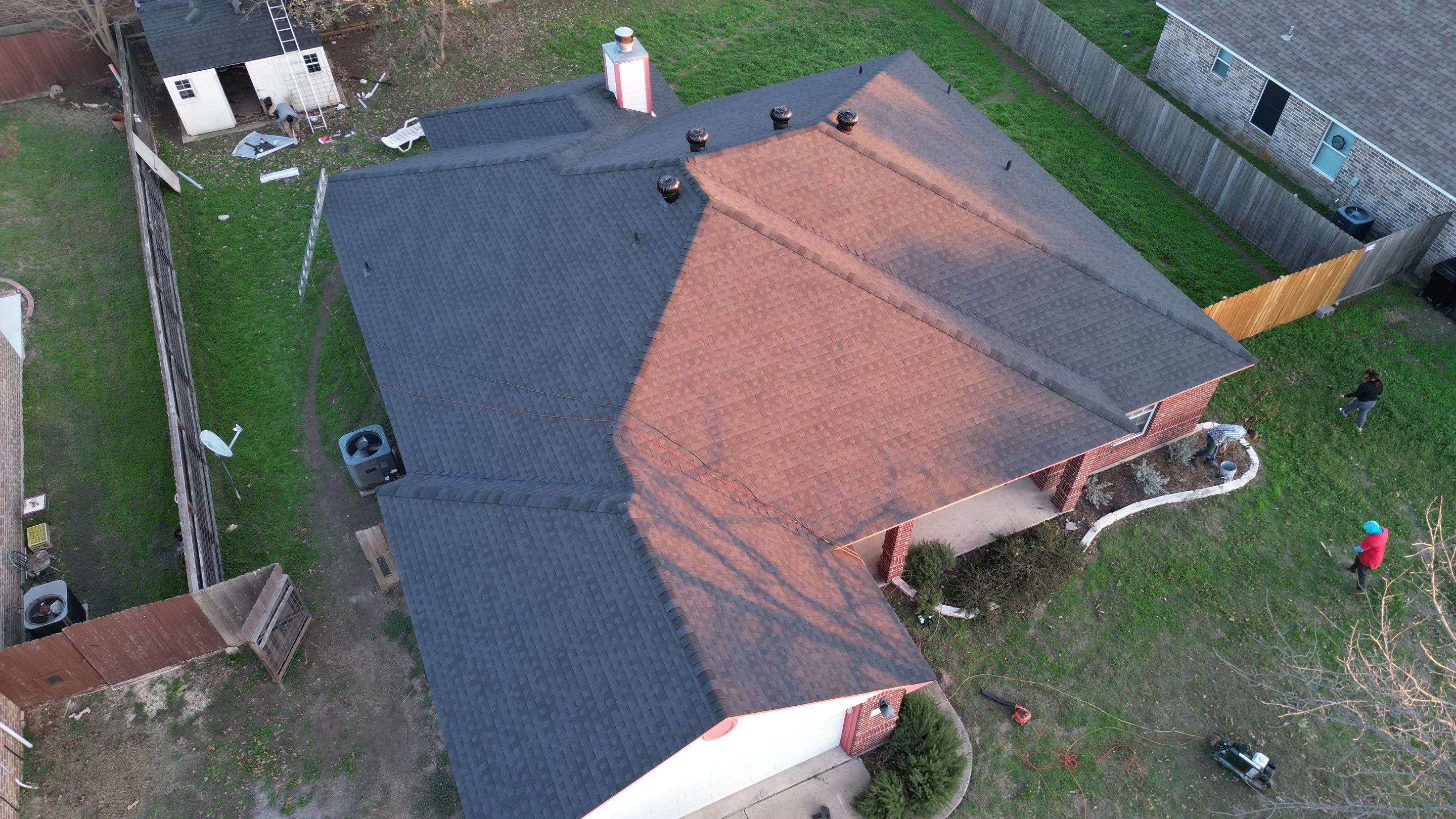 Temple TX — Hail Damage Roof Replacement & Chimney Cricket Installation, West Temple by ROAM Roof & Solar