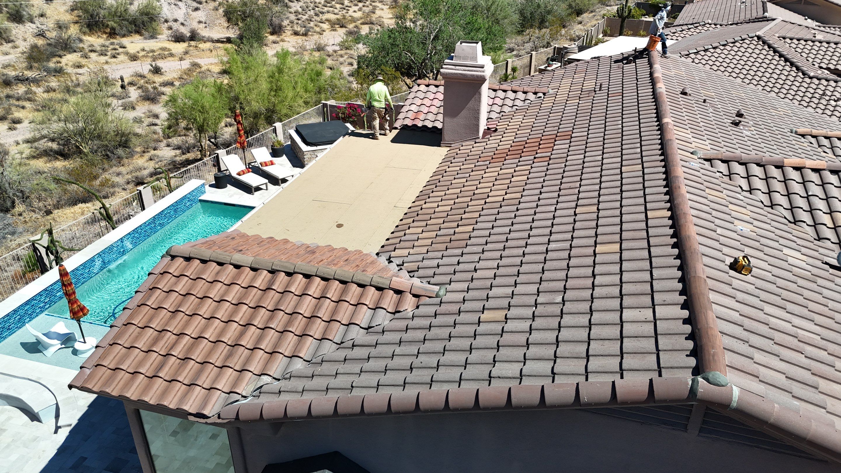Project in Fountain Hills, AZ by Saint Roofing