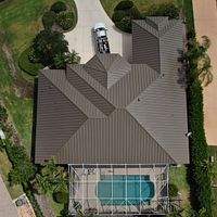 24ga 1.5" Mechanical Seam Medium Bronze  by Total Roofing System The Metal Roof Experts