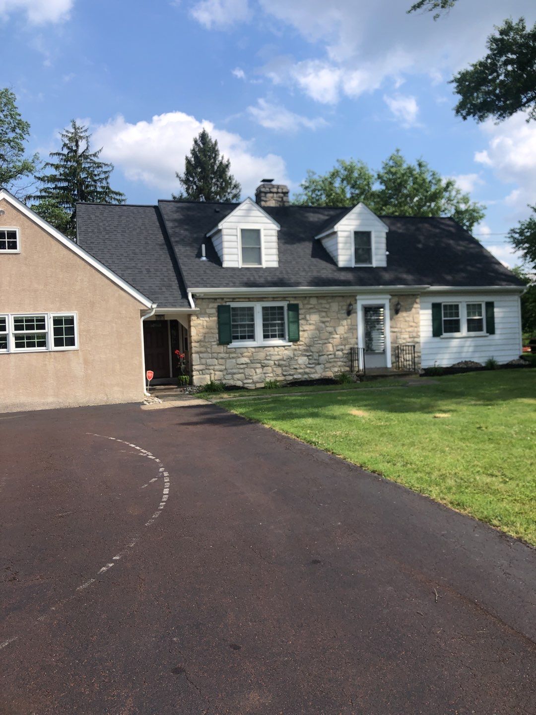Roofing Installation using CertainTeed Landmark - Moire Black by Storm Guard of Ches-Mont PA