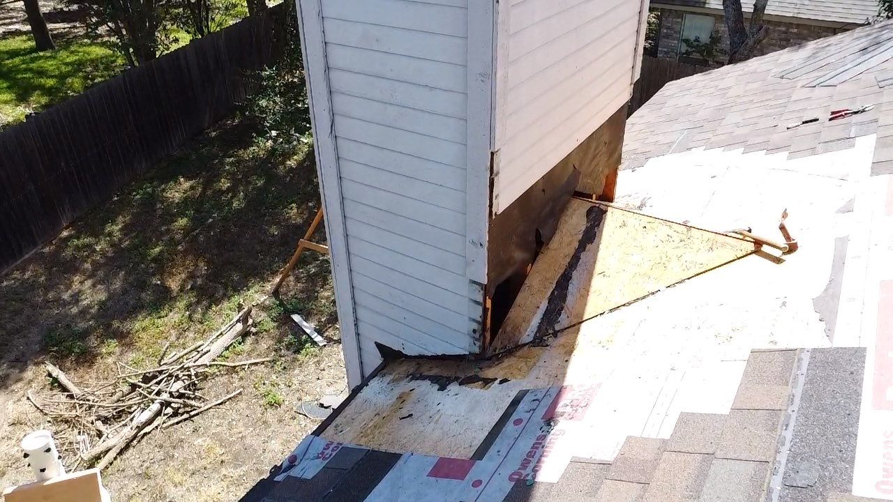 Chimney Roof Repair - San Antonio - Rox Roofing by Rox Roofing