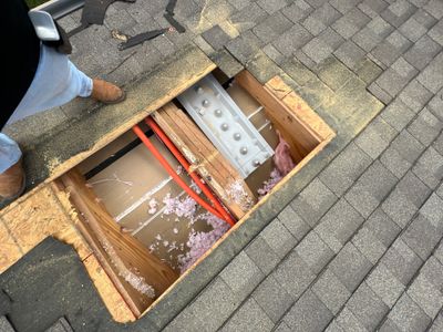 Residential Roofing Repair using Owen's Corning Duration (Lifetime) Shingles