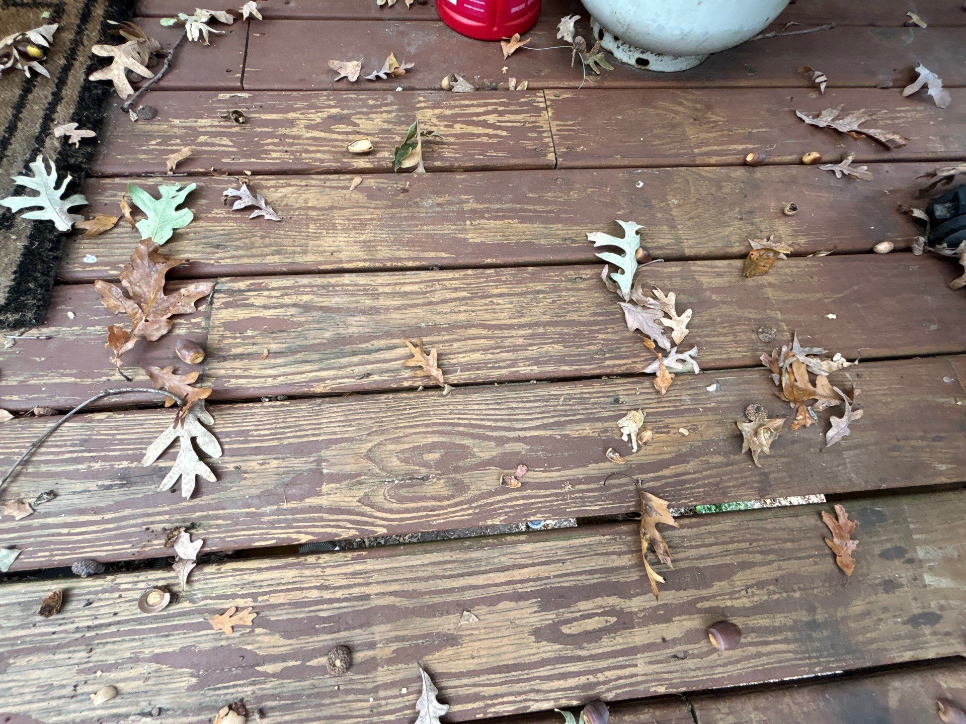 Coated Deck using Wood Sealant by DuraSeal
