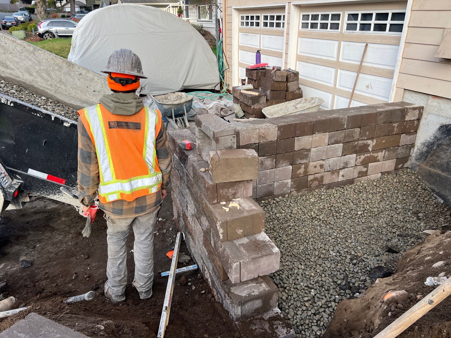 Concrete Front Stair Repair | Bothell  by Jireh Asphalt & Concrete Inc 