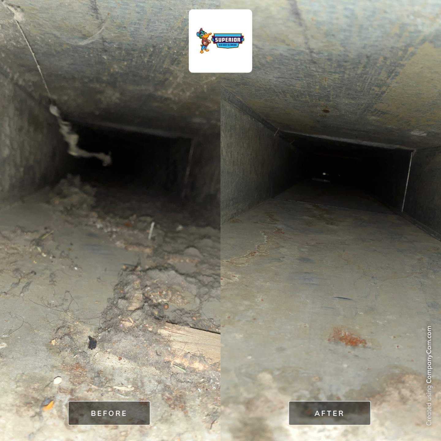 Air Duct Cleaning With a Vacuum Truck in Cranberry Twp, PA by Superior Air Duct Cleaning