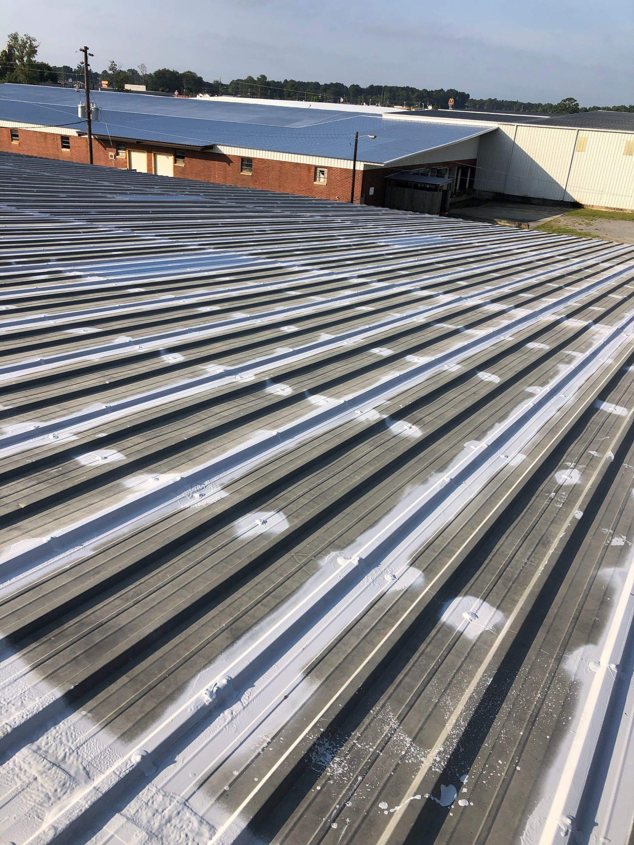 29,787 SQ Ft Commercial Metal Roof in Hazlehurst by Southern Roof Solutions
