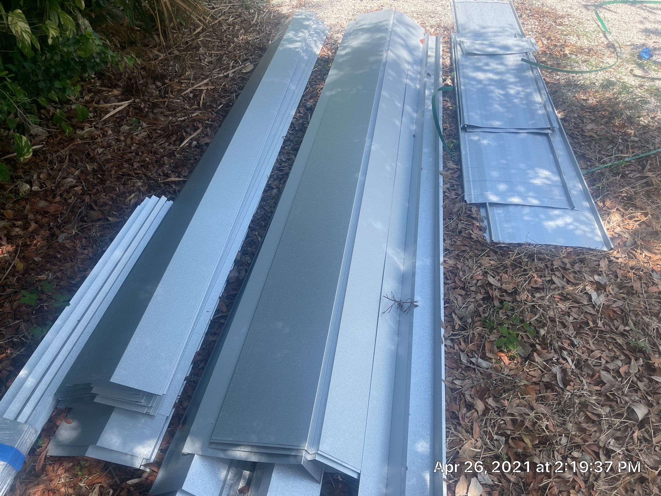 Residential Roofing Installation using 1" Nail strip metal roof by BLUES BROTHERS ROOFING