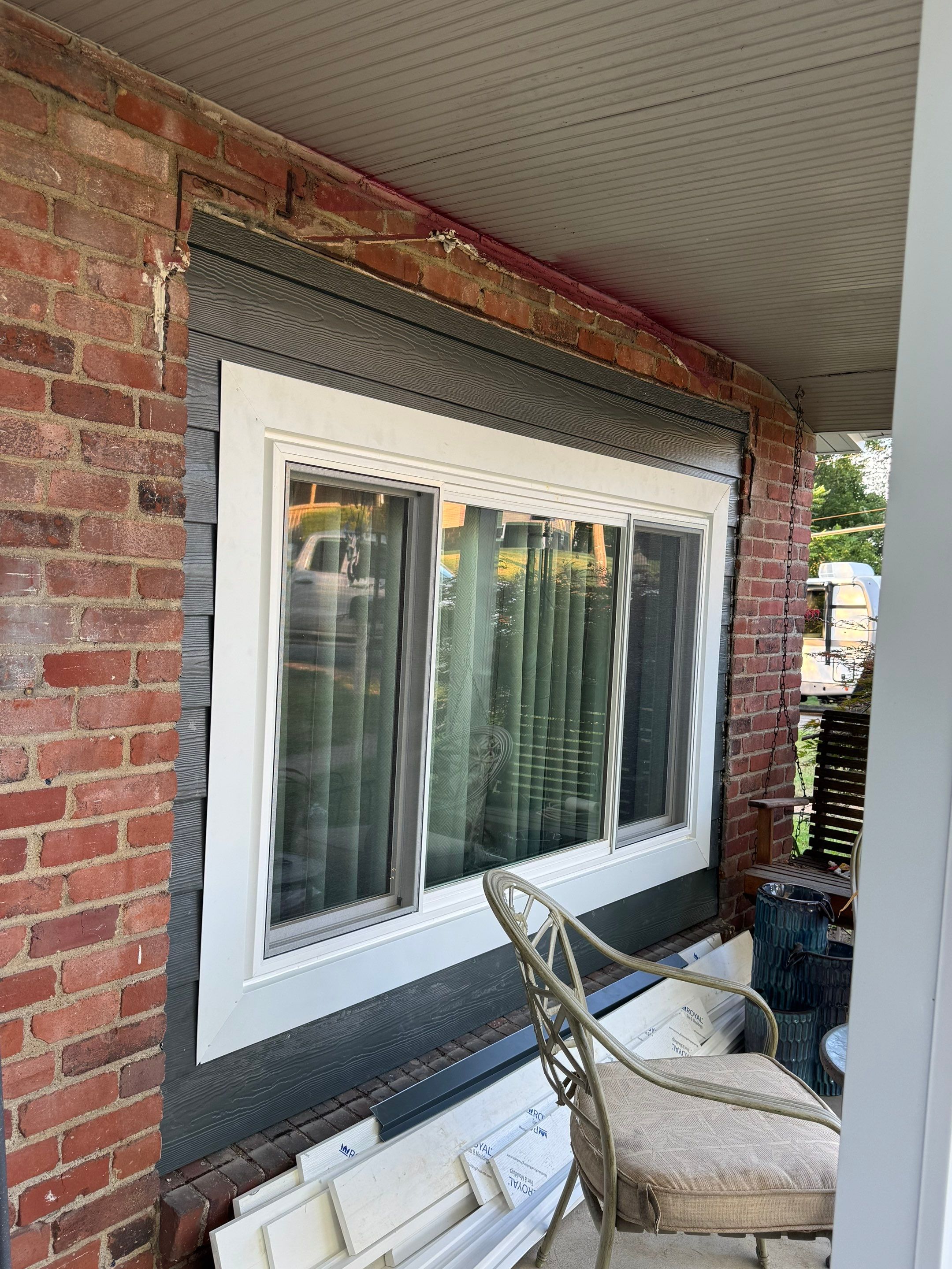 Hardie Siding and Window Project in Bridgeville by Cousins Roofing Siding & Decks