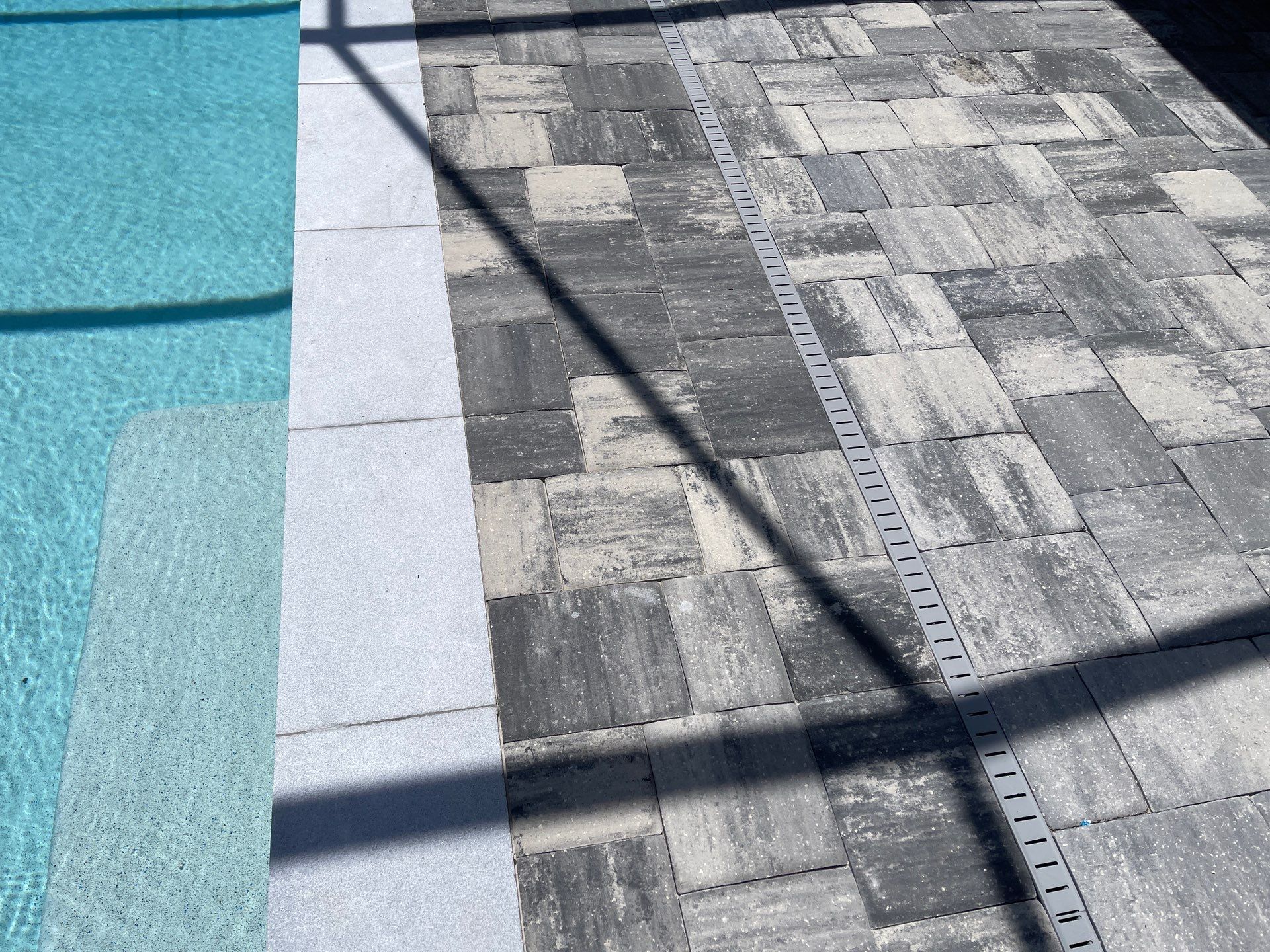 Pool Pavers using PolySand and TopSeal by DuraSeal