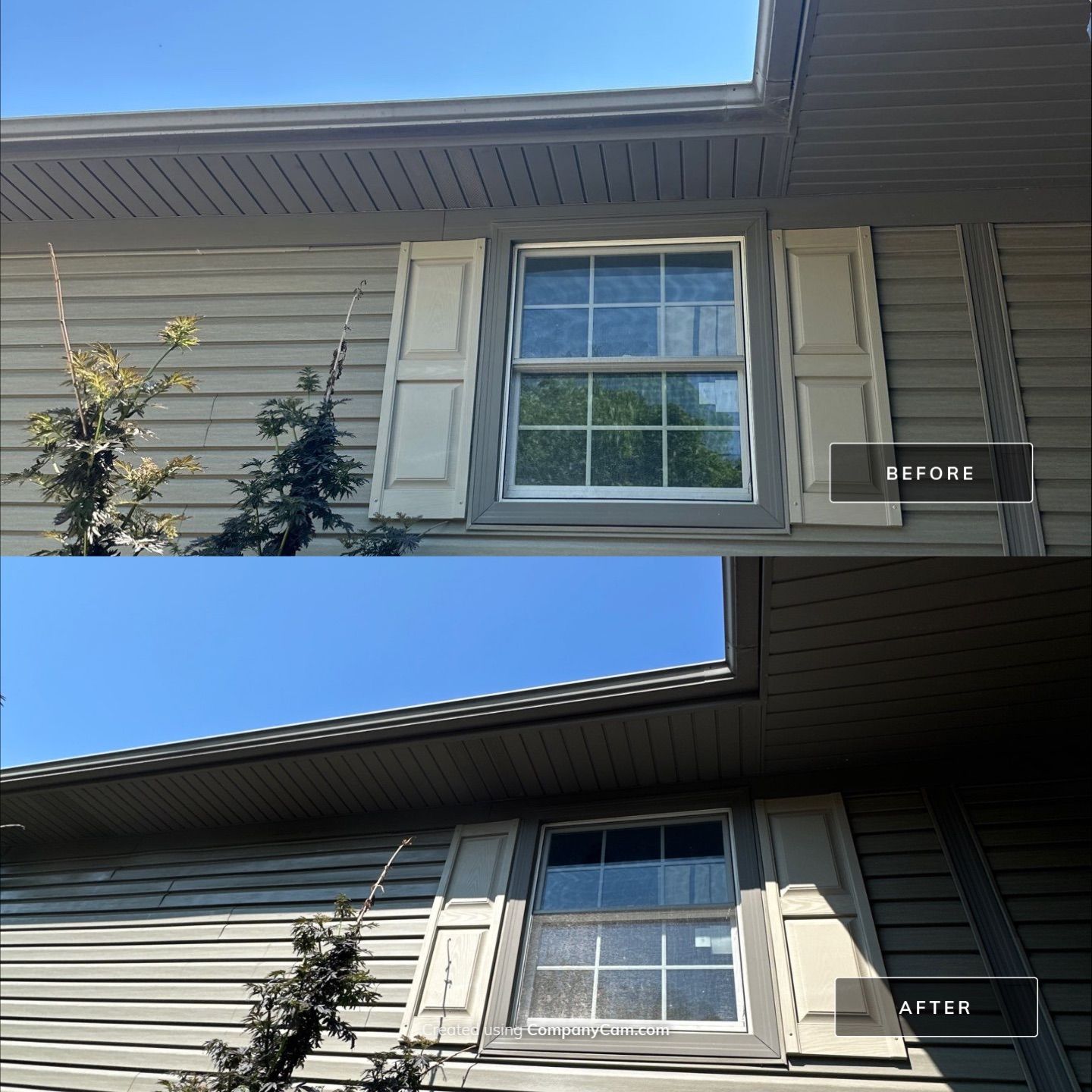 Project in Hoffman Estates by Simmons Power & Soft Washing