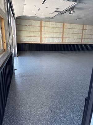 Beautiful Finish For New Construction Home 🏡 by Revival Concrete Coatings