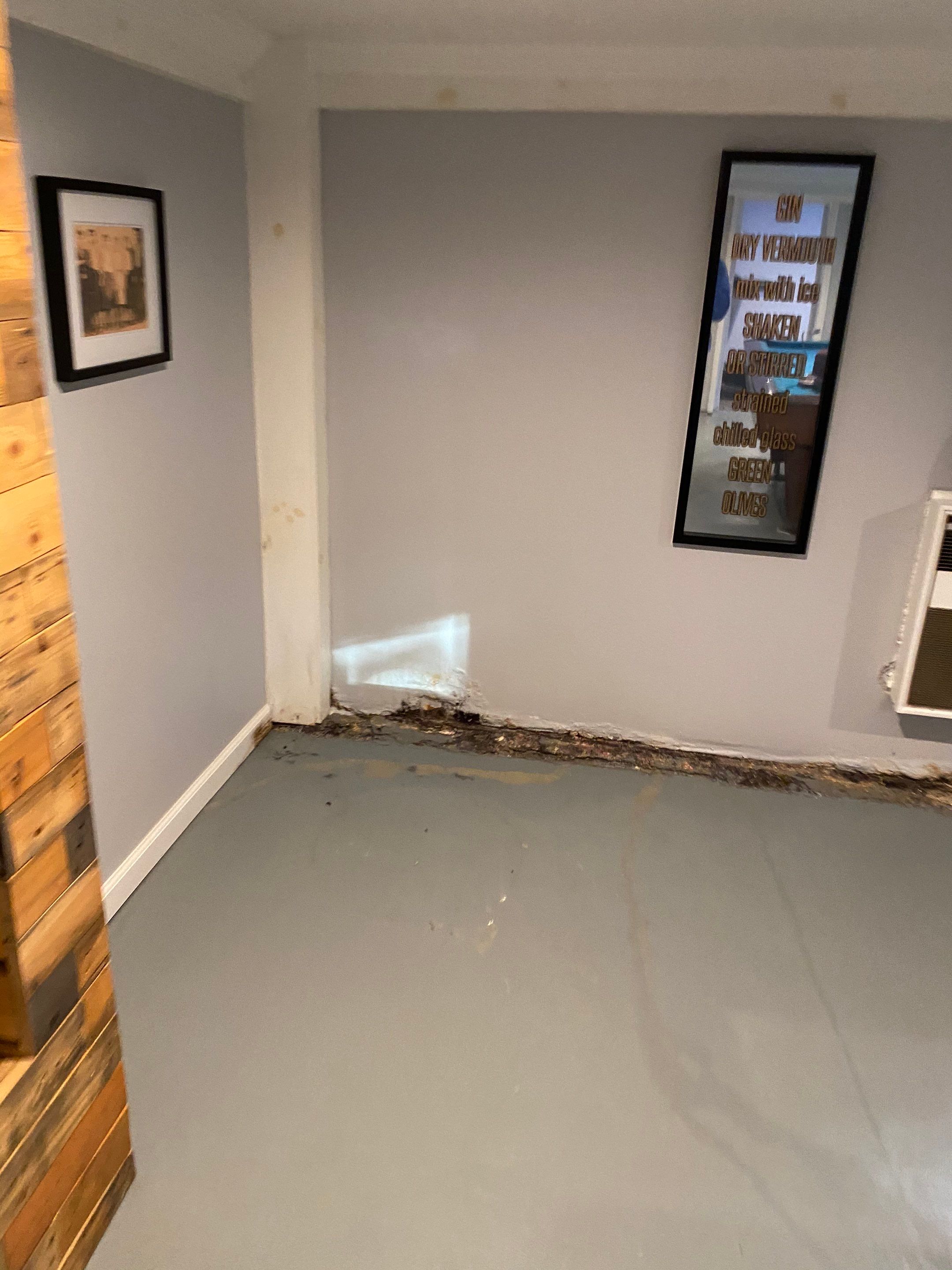 Interior French Drain Job in Cranford, NJ by Pure Service Pro, LLC 