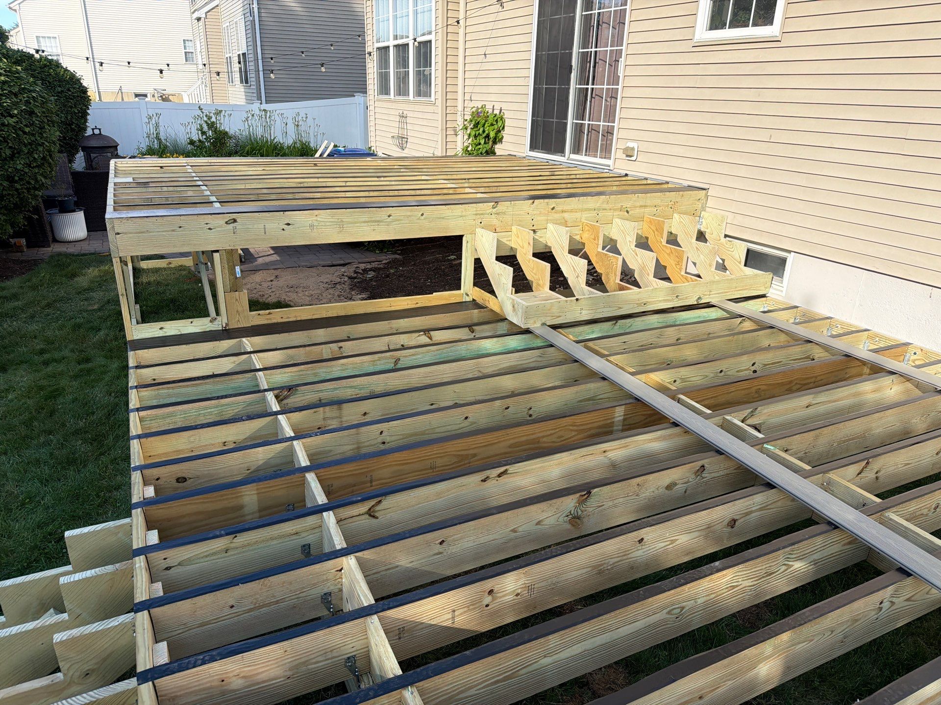 New Deck in Fieldsboro, New Jersey by deck guardian