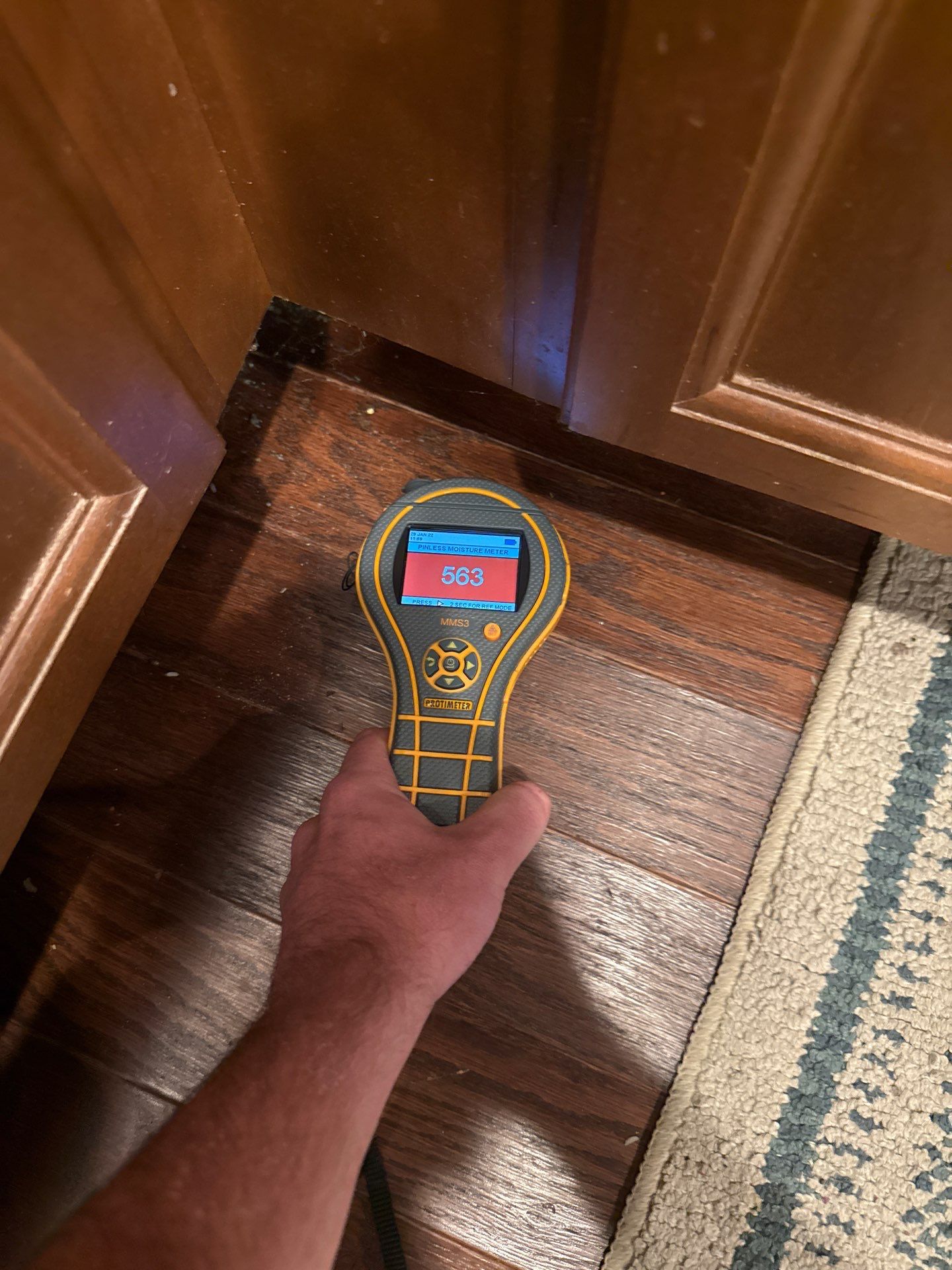 Water Damage in Kitchen area by Restoration Damage Pros of Atlanta