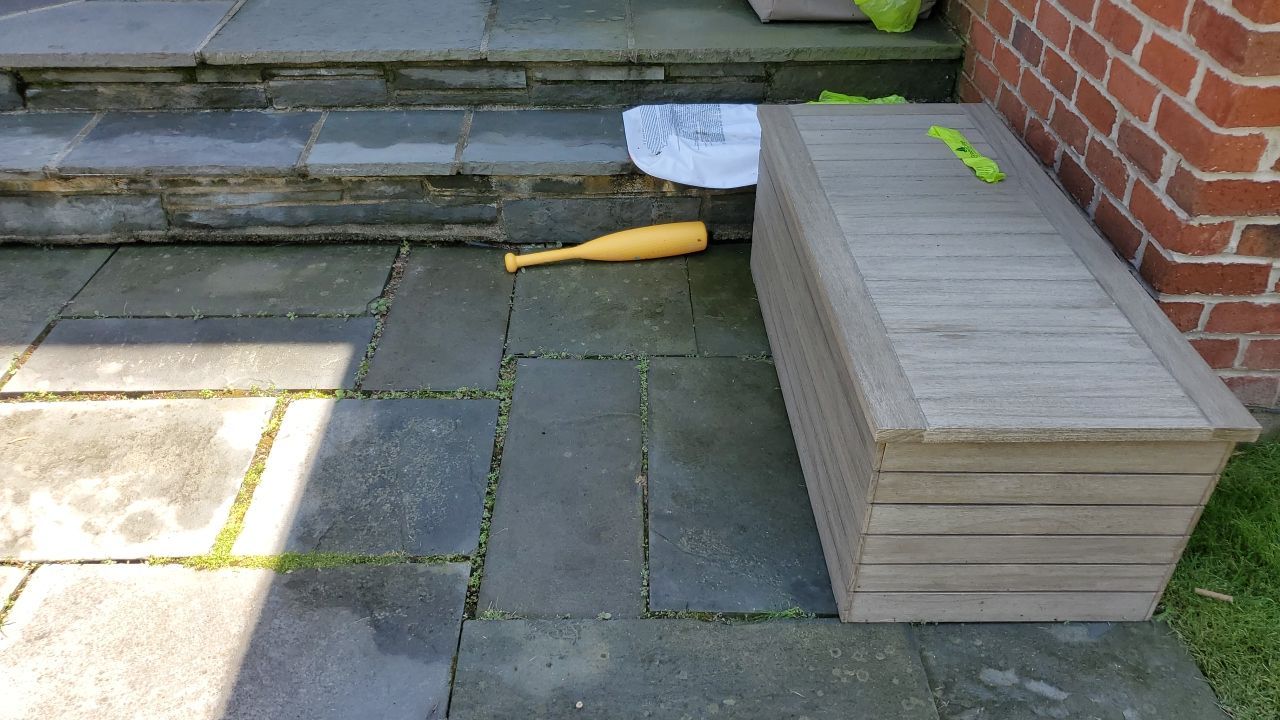 Exterior Stone and Concrete Surface Cleaning by Northern Power Washing LLC.