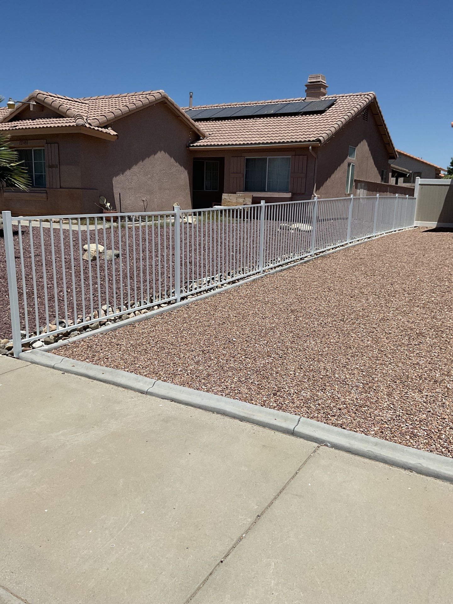 Fence Installation using Wrought Iron by Fence Guys Inc. 