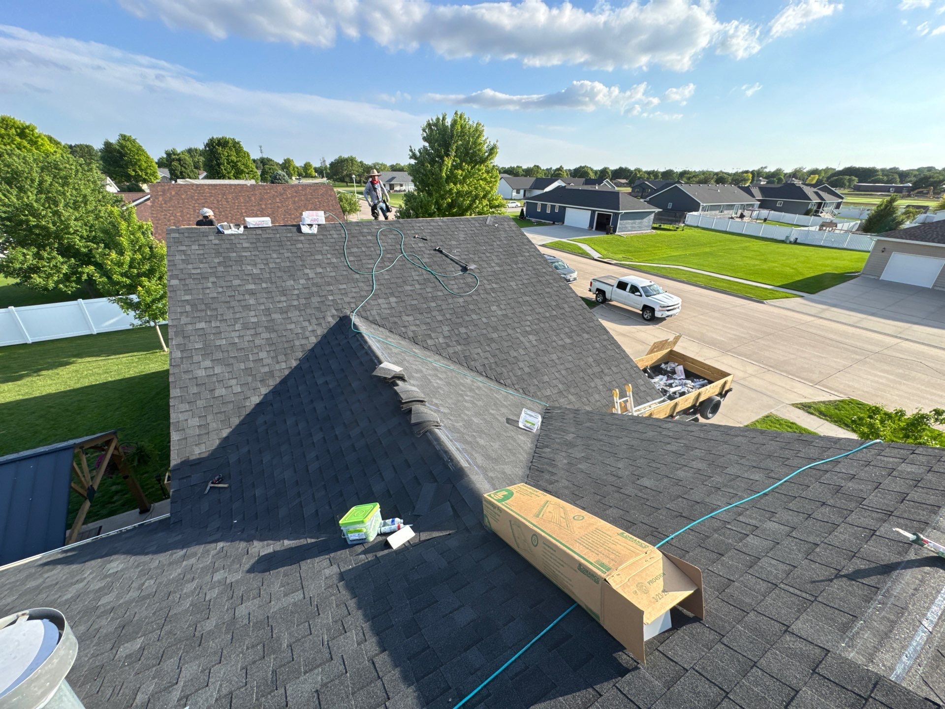 TAMKO Stormfighter Flex Rustic Black Roof in Kearney by Loyal Nine