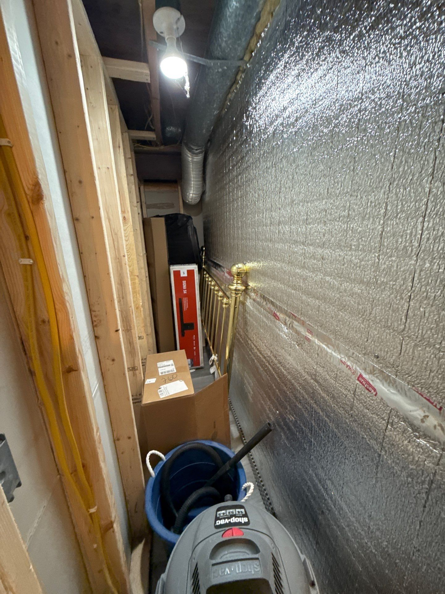 Waterproofing using Waterproofing by Worthington Basement Health Systems